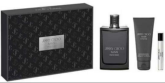Intense 3-Piece Set By Jimmy Choo 3.4oz For Men EDT Spray
