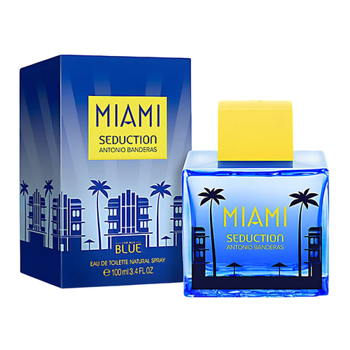 Antonio Banderas Blue Seduction Miami 3.4oz Men EDT by Antonio Banderas