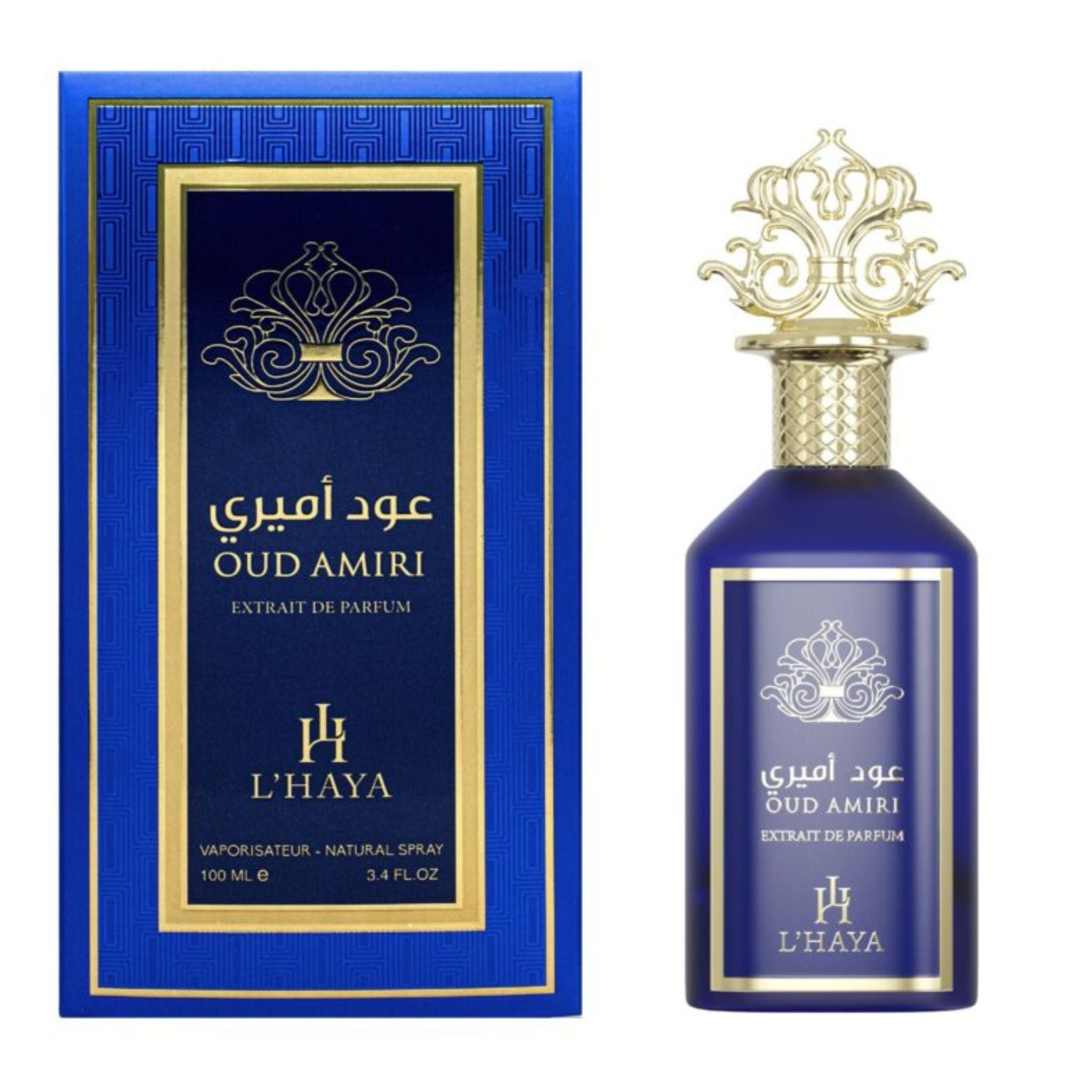 L'haya Oud Amiri 3.4oz Unisex EDP Spray by L'haya
