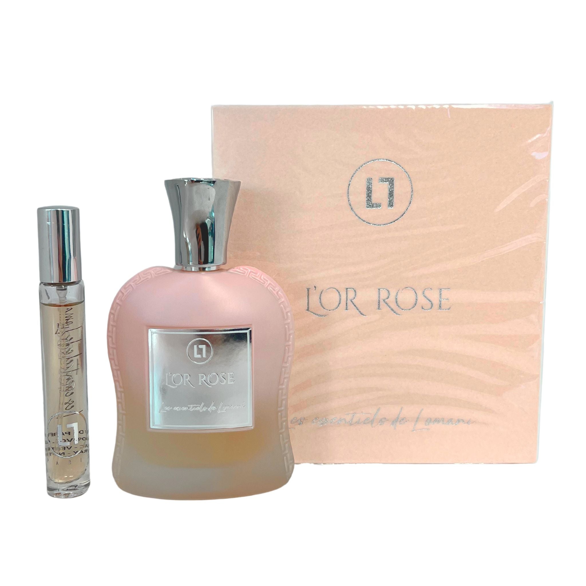 Lomani L'or Rose 3.3oz Women EDP Spray by Lomani