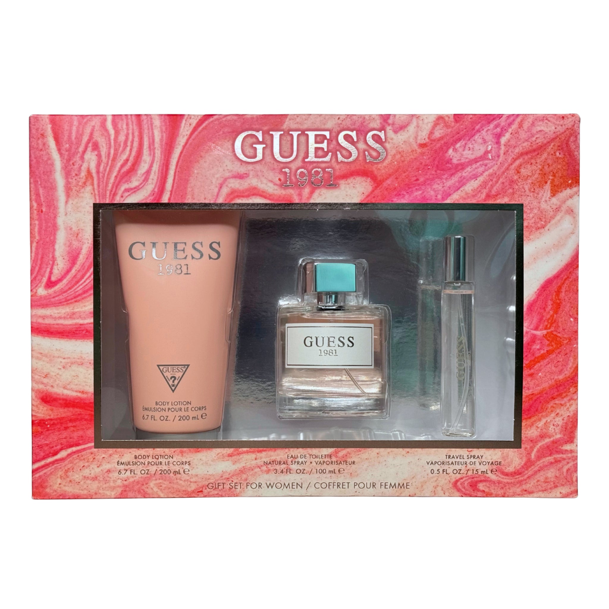 Guess 1981 3-Piece Set 3.4oz Women EDT by Guess