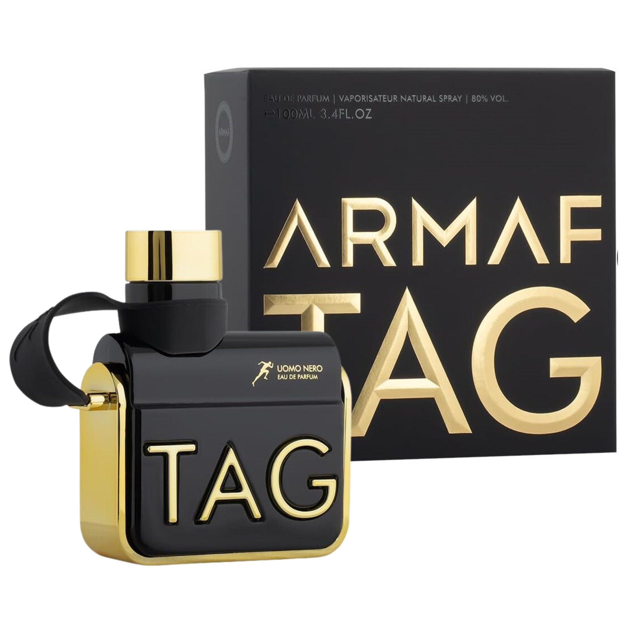 Armaf Tag Uomo Nero 3.4oz Men EDP Spray by Armaf