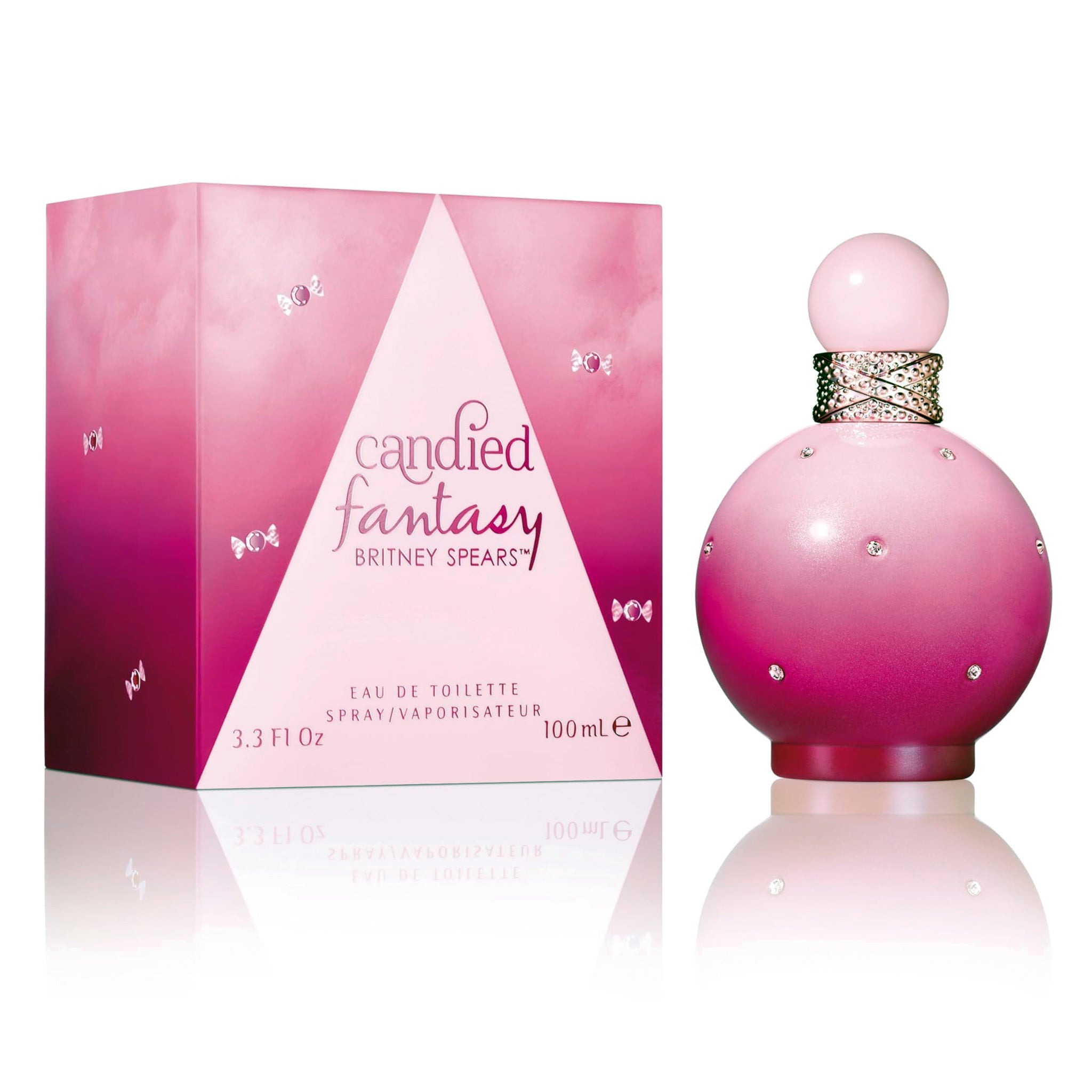 Britney Spears Fantasy Candied 3.3oz Women EDT Spray by Britney Spears