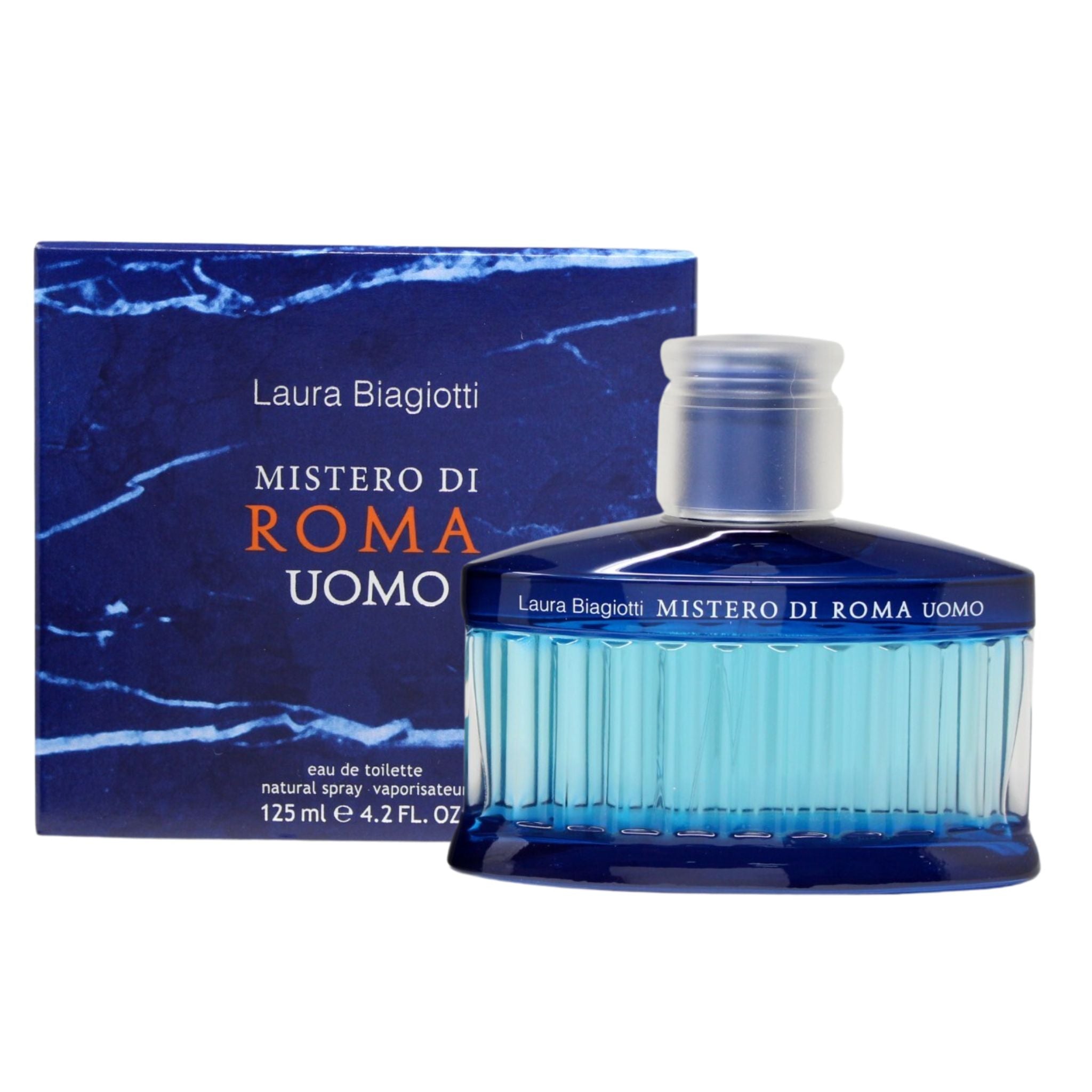 Laura Biagiotti Mistero di Roma Uomo 4.2oz Men EDT Spray by Laura Biagiotti