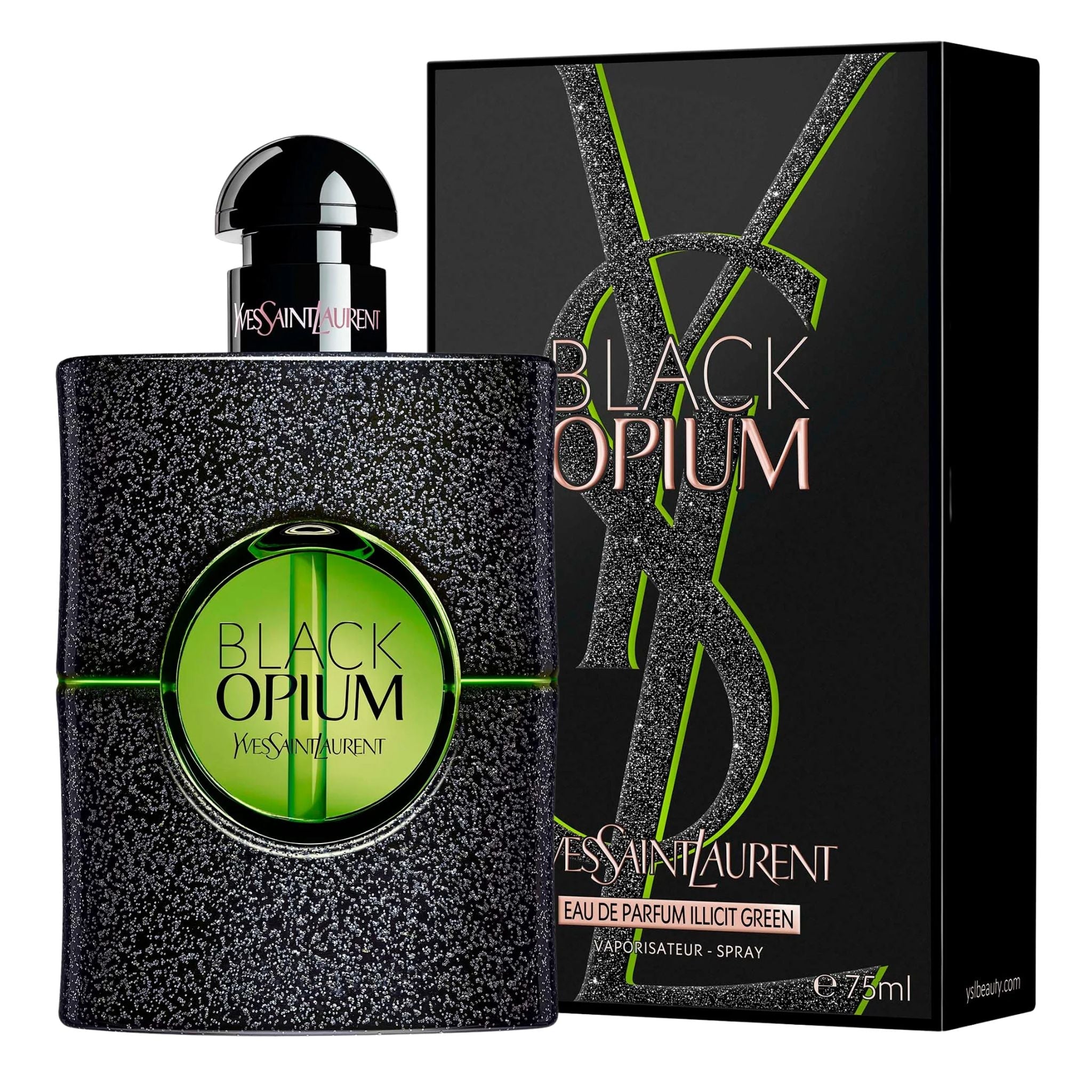 Yves Saint Laurent Black Opium Green 2.5oz Women EDP Spray by Yves Saint Laurent