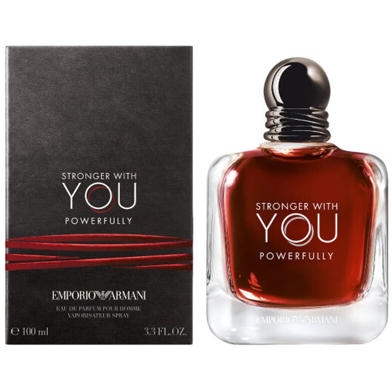 Stronger With You Powerfully By Giorgio Armani 3.4oz For Men Spray