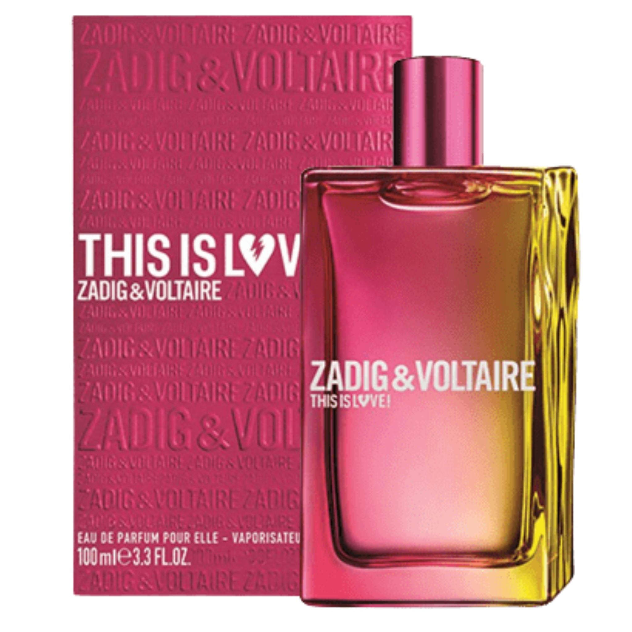 Zadig & Voltaire This Is Love 3.3oz Women EDP Spray by Zadig & Voltaire