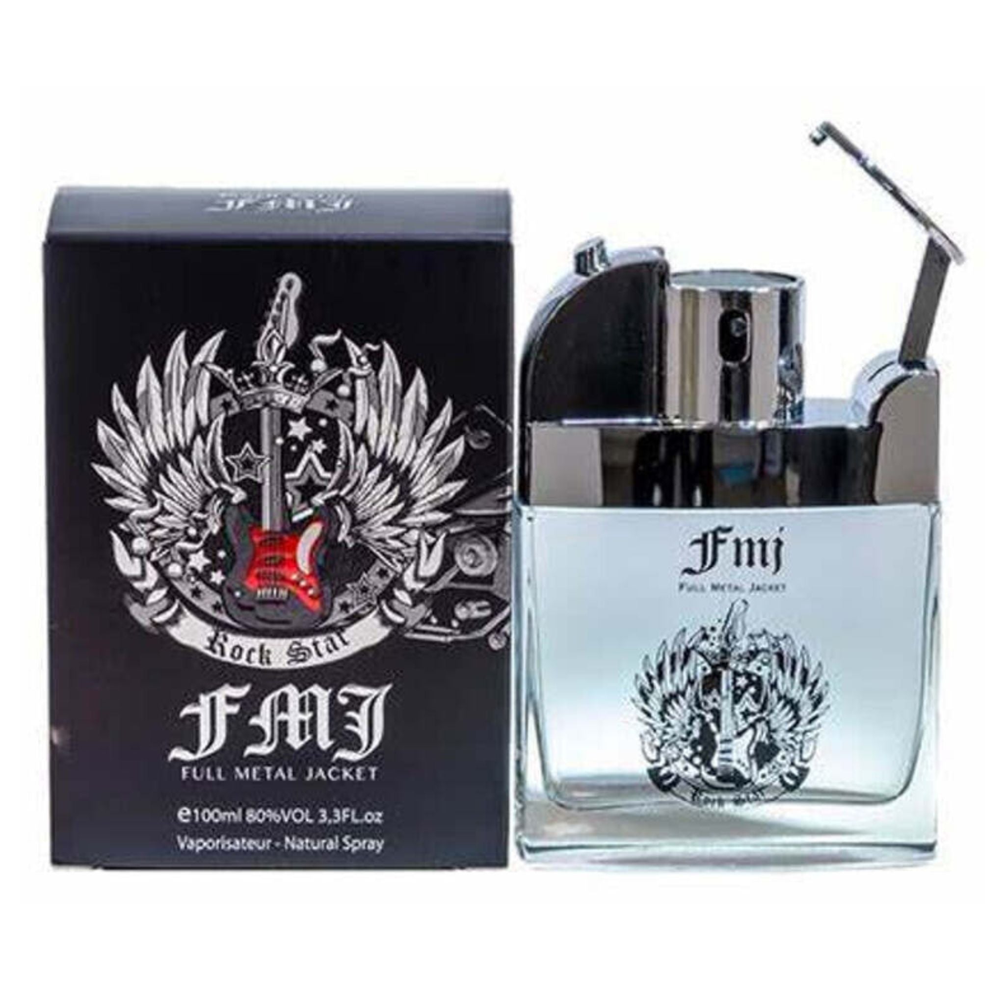 Full Metal Jacket Rock Star 3.4oz Men EDP Spray by YZY Perfume