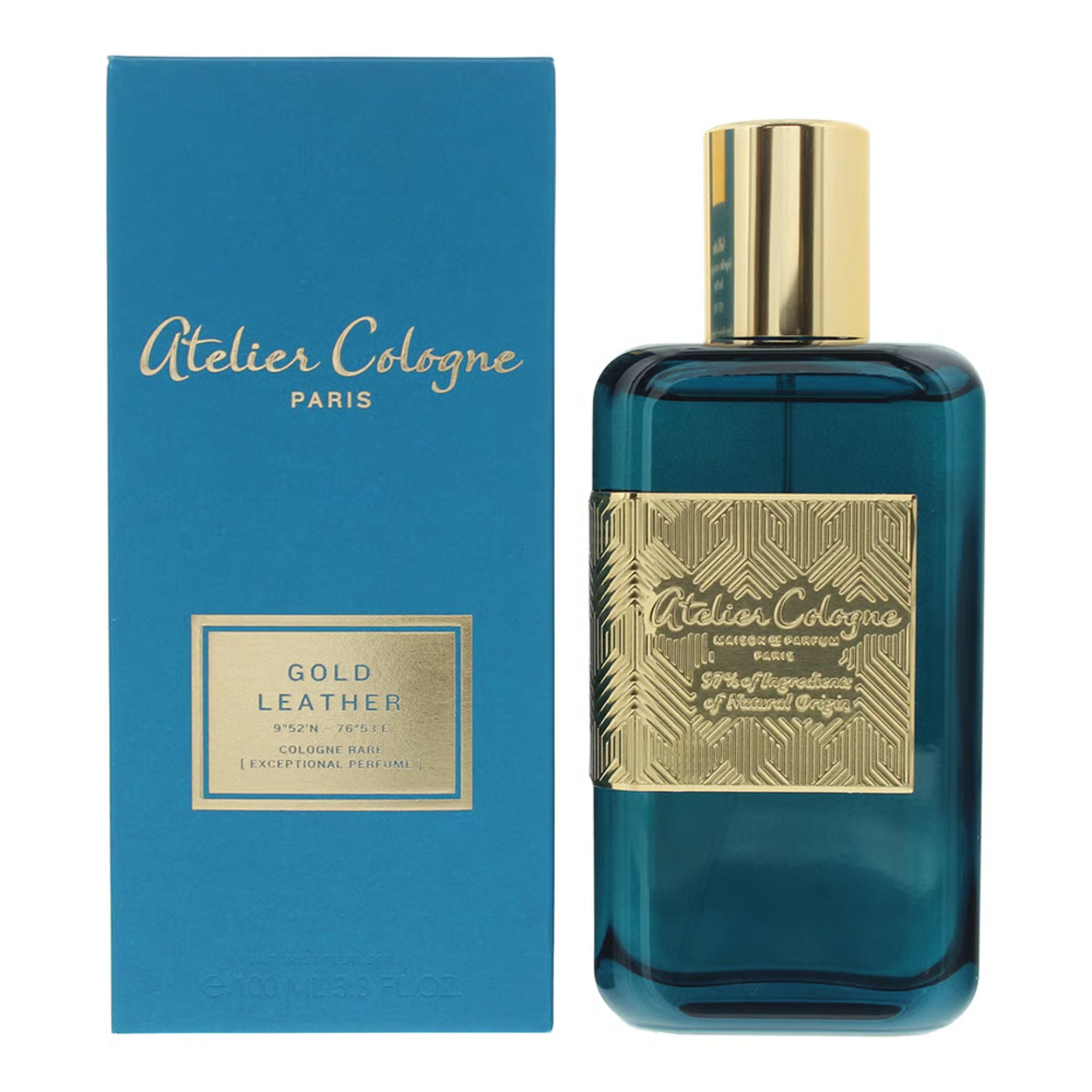 Atelier Gold Leather 3.3oz Unisex EDP Spray by Atelier Cologne