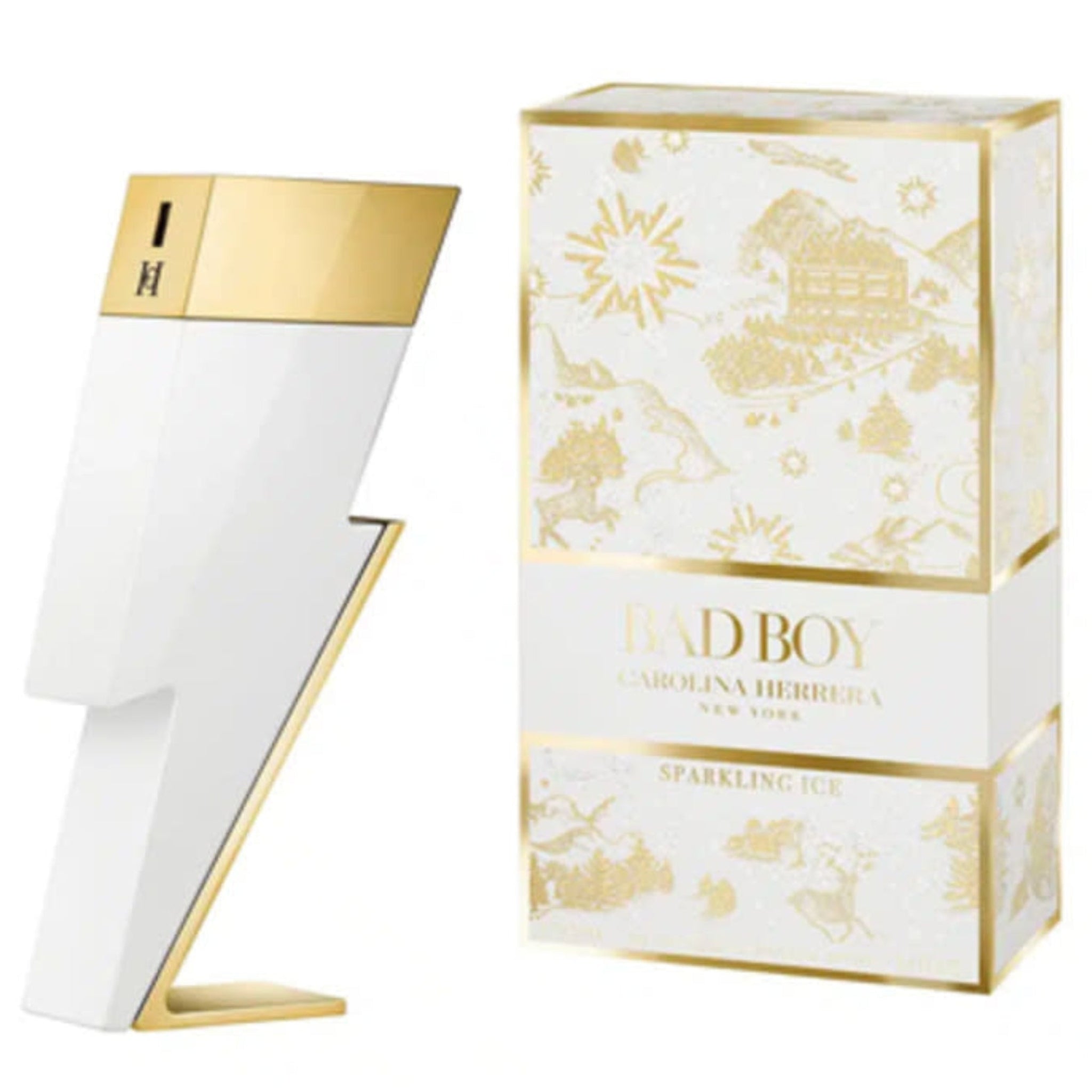 Carolina Herrera Bad Boy Sparkling Ice 3.4oz Men EDT Spray by Carolina Herrera