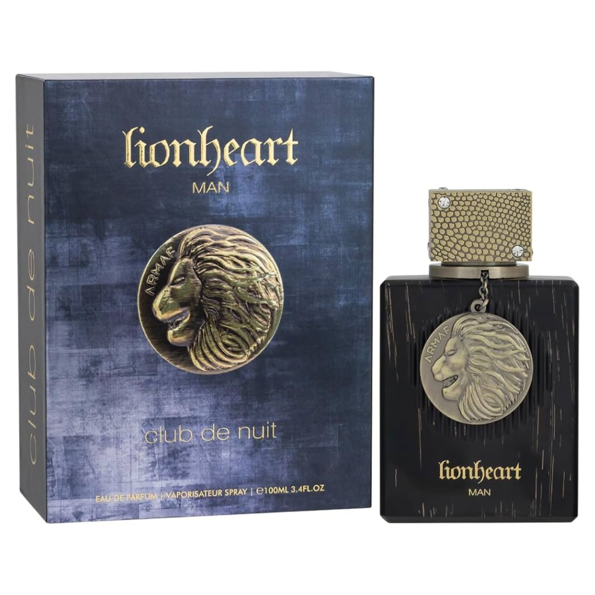 Armaf Lionheart Club De Nuit 3.4oz Men EDP Spray by Armaf
