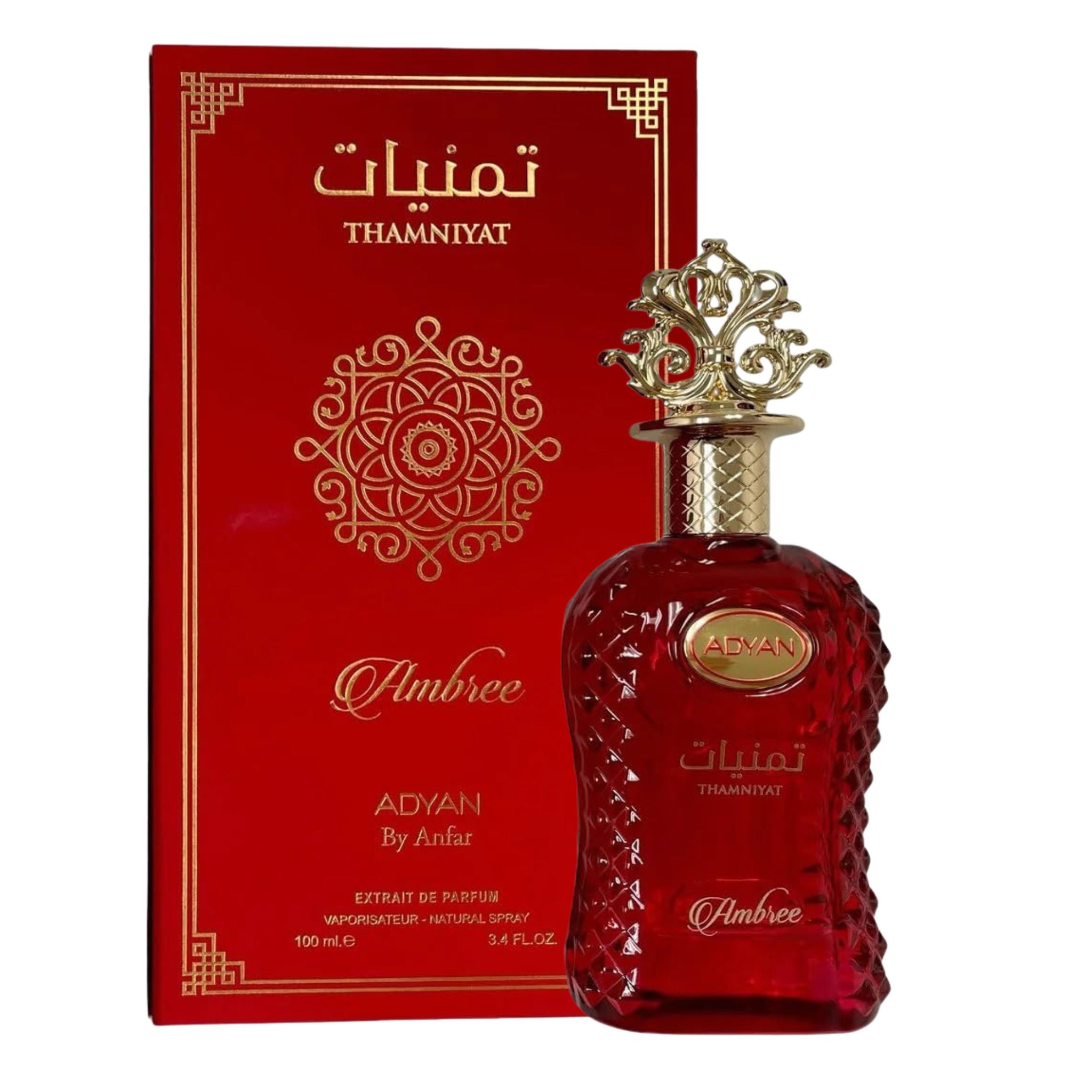 Adyan Thamniyat Ambree 3.4oz Unisex Spray by Adyan