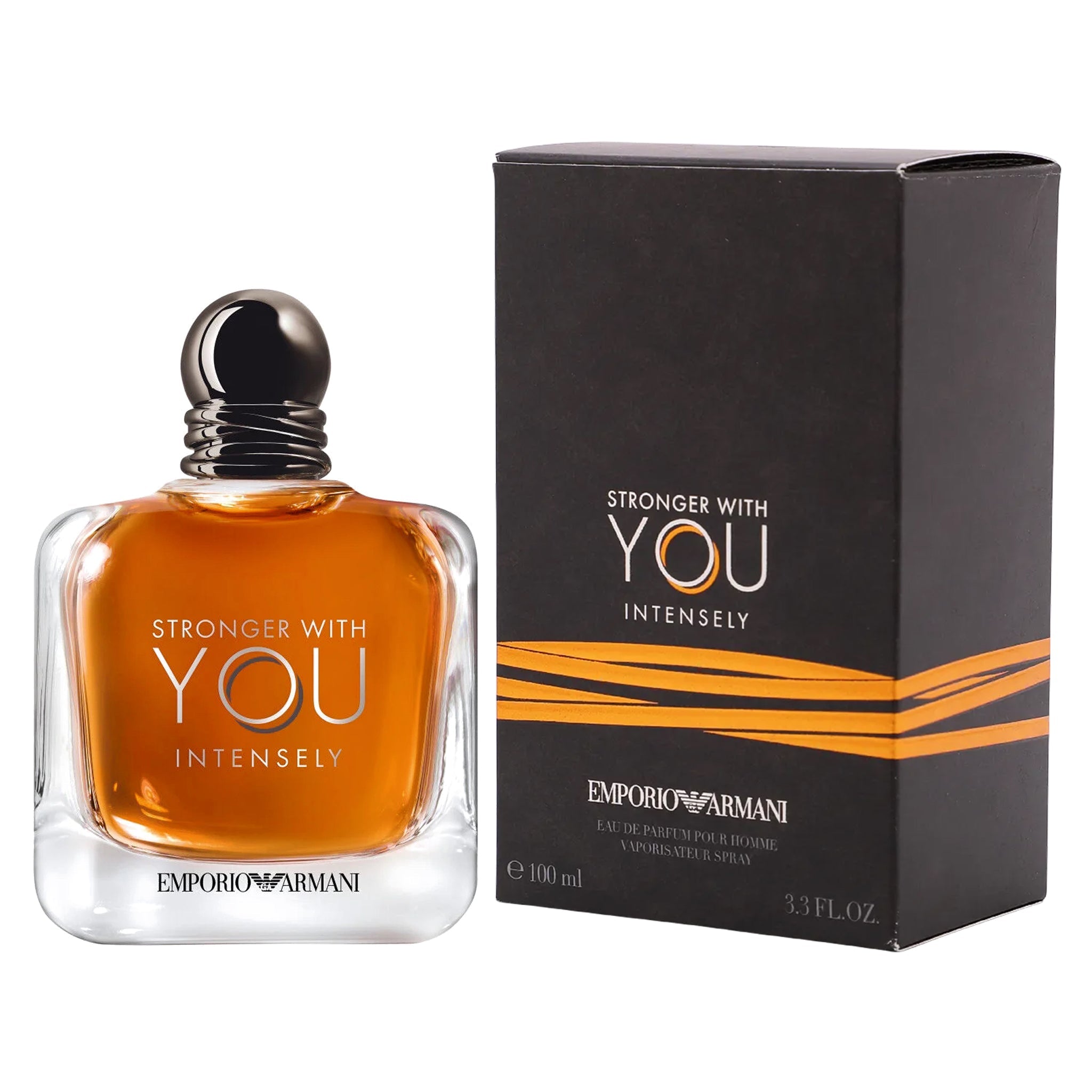 Emporio Armani Stronger With You Intensely 3.4oz EDP Men Spray by Giorgio Armani