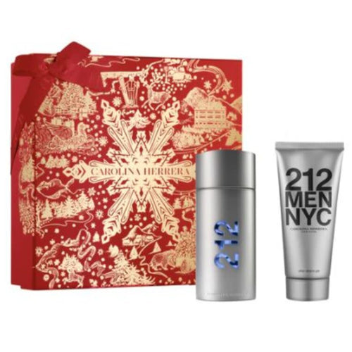 Carolina Herrera 212 2-Piece Set 3.4oz Men EDT Spray by Carolina Herrera