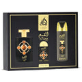 Lattafa Al Qiam Gold 3-Piece Set 3.4oz Unisex EDP Spray by Lattafa