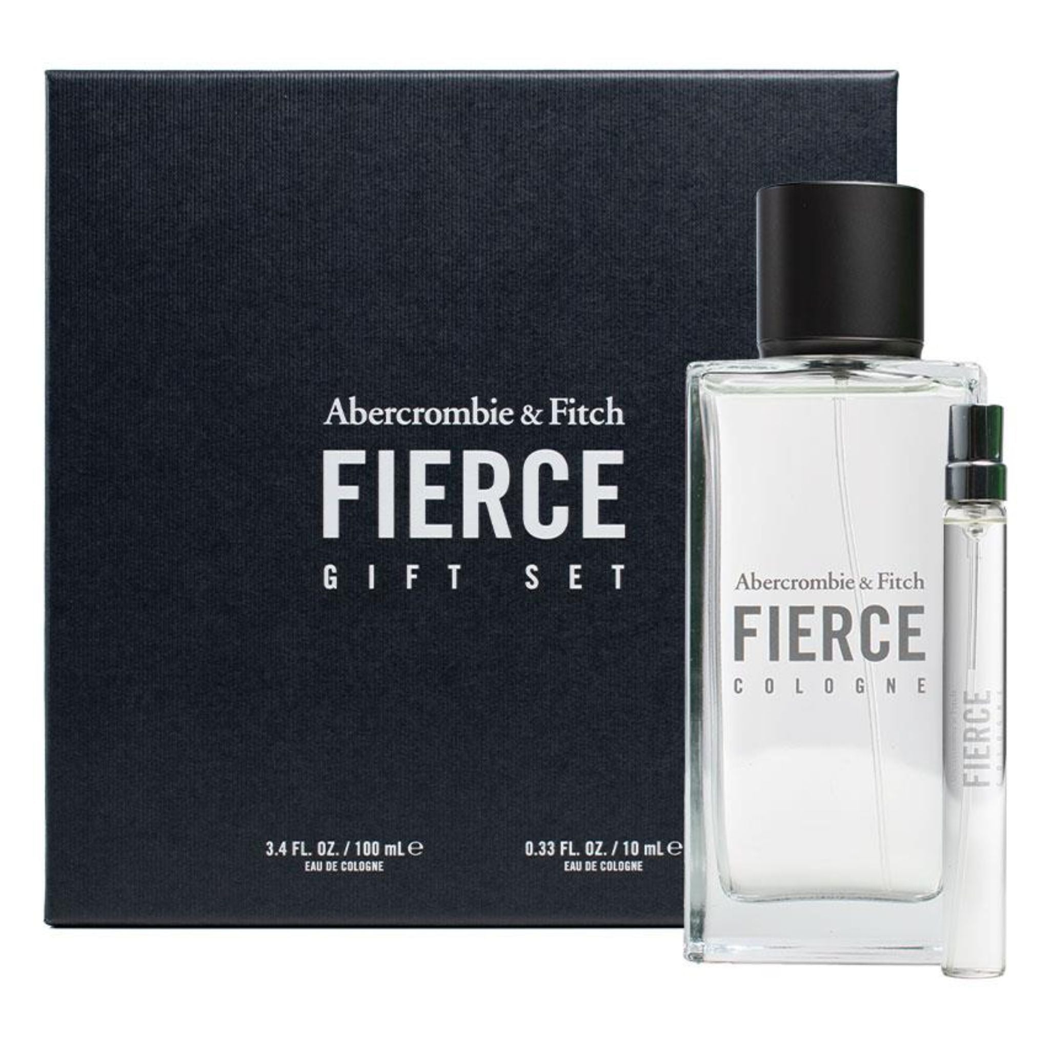 Abercrombie & Fitch Fierce 2-Piece Set 3.4oz Men EDP Spray by Abercrombie & Fitch