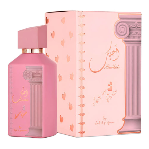 Ahubbak Love In Paris 3.4oz Unisex EDP Spray by Ard Al Zaafaran