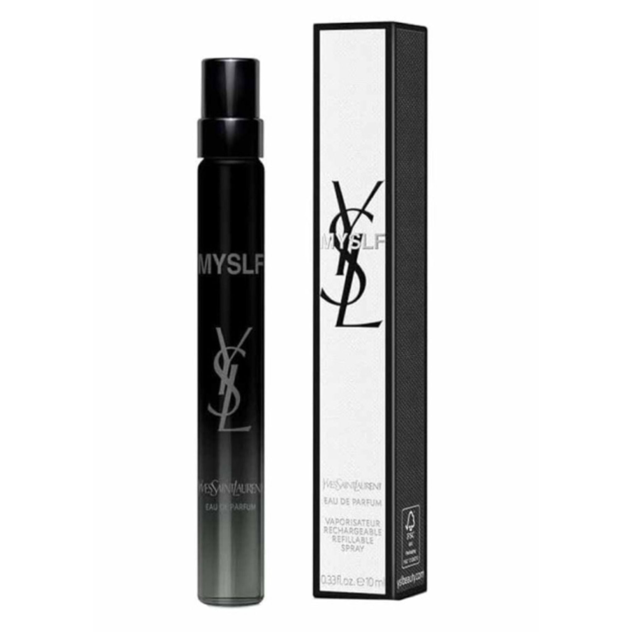 Yves Saint Laurent Myslf Mini 0.33oz Men EDP Spray by Yves Saint Laurent