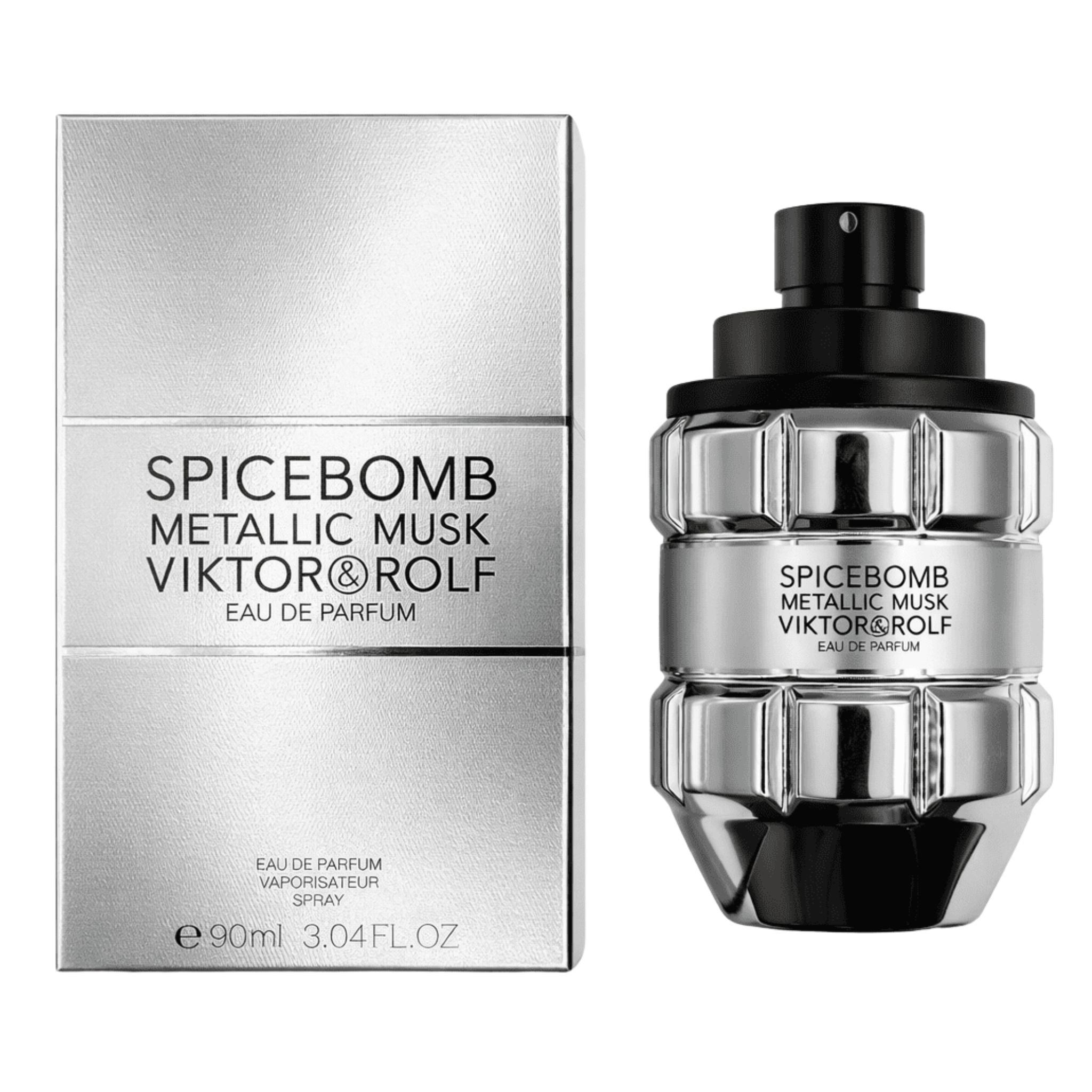 Viktor Rolf Spicebomb Metallic Musk 3.04oz Men EDP Spray by Viktor & Rolf