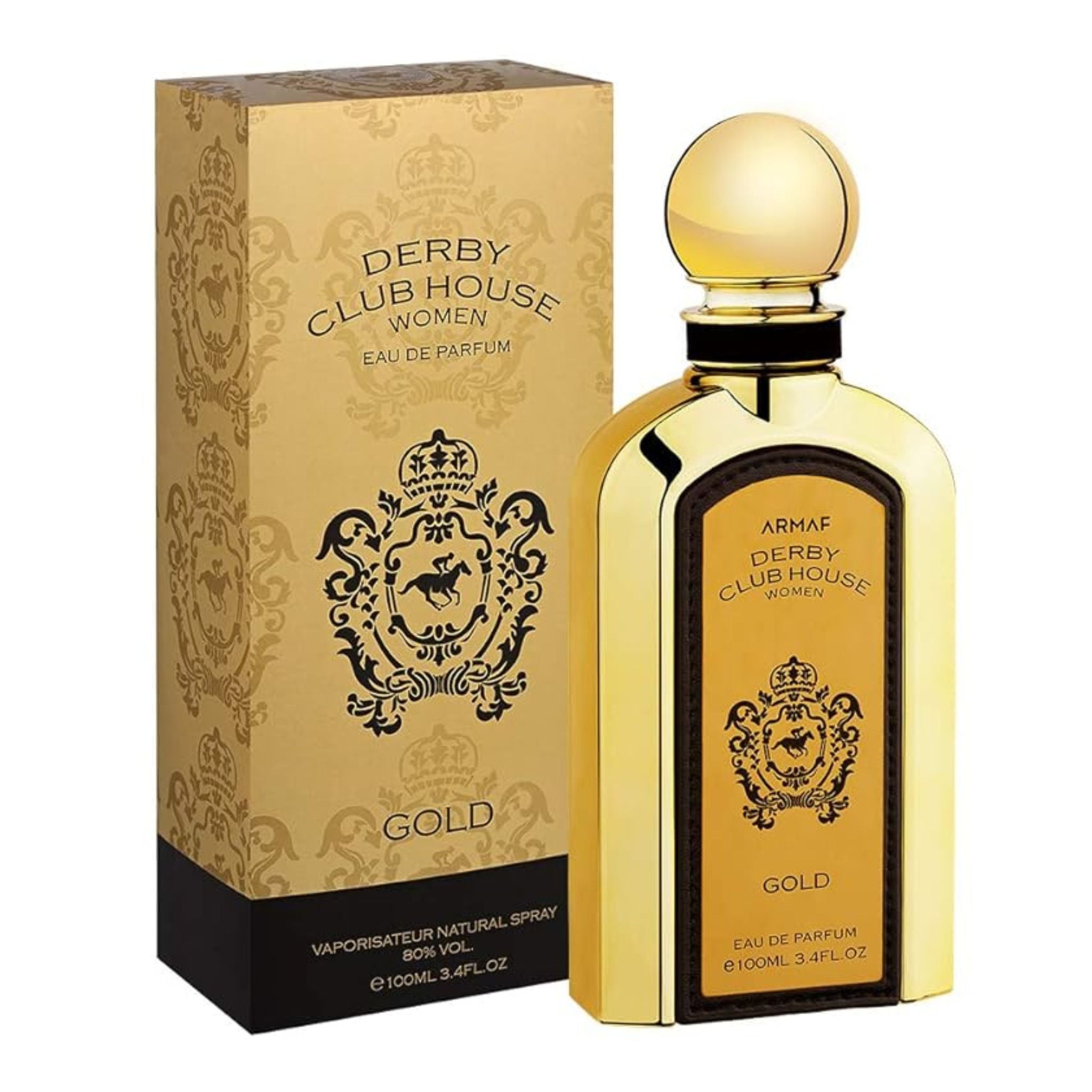 Derby Club Gold 3.4oz Women EDP Spray by Armaf