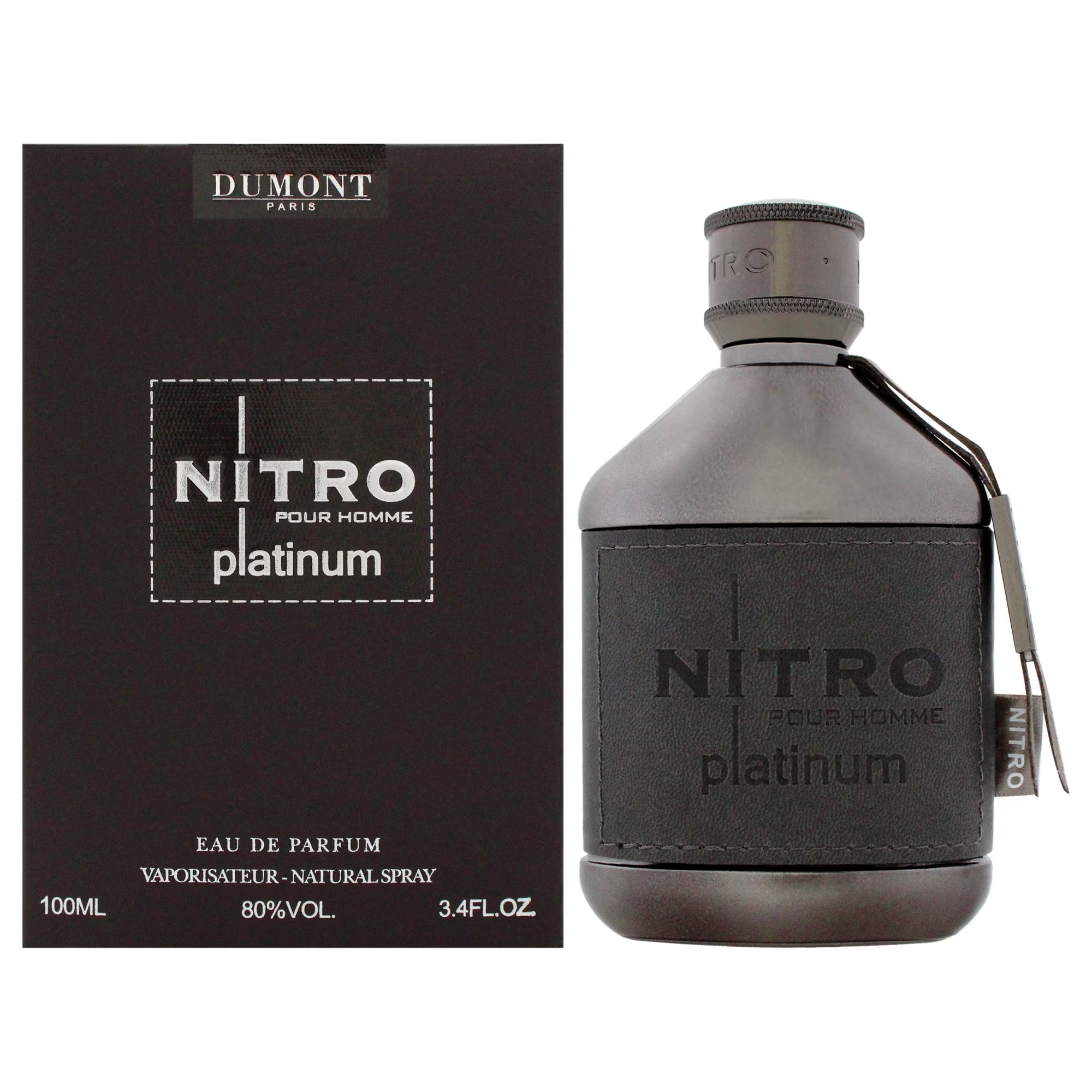 Dumont Nitro Platinum 3.4oz Men EDP Spray by Dumont