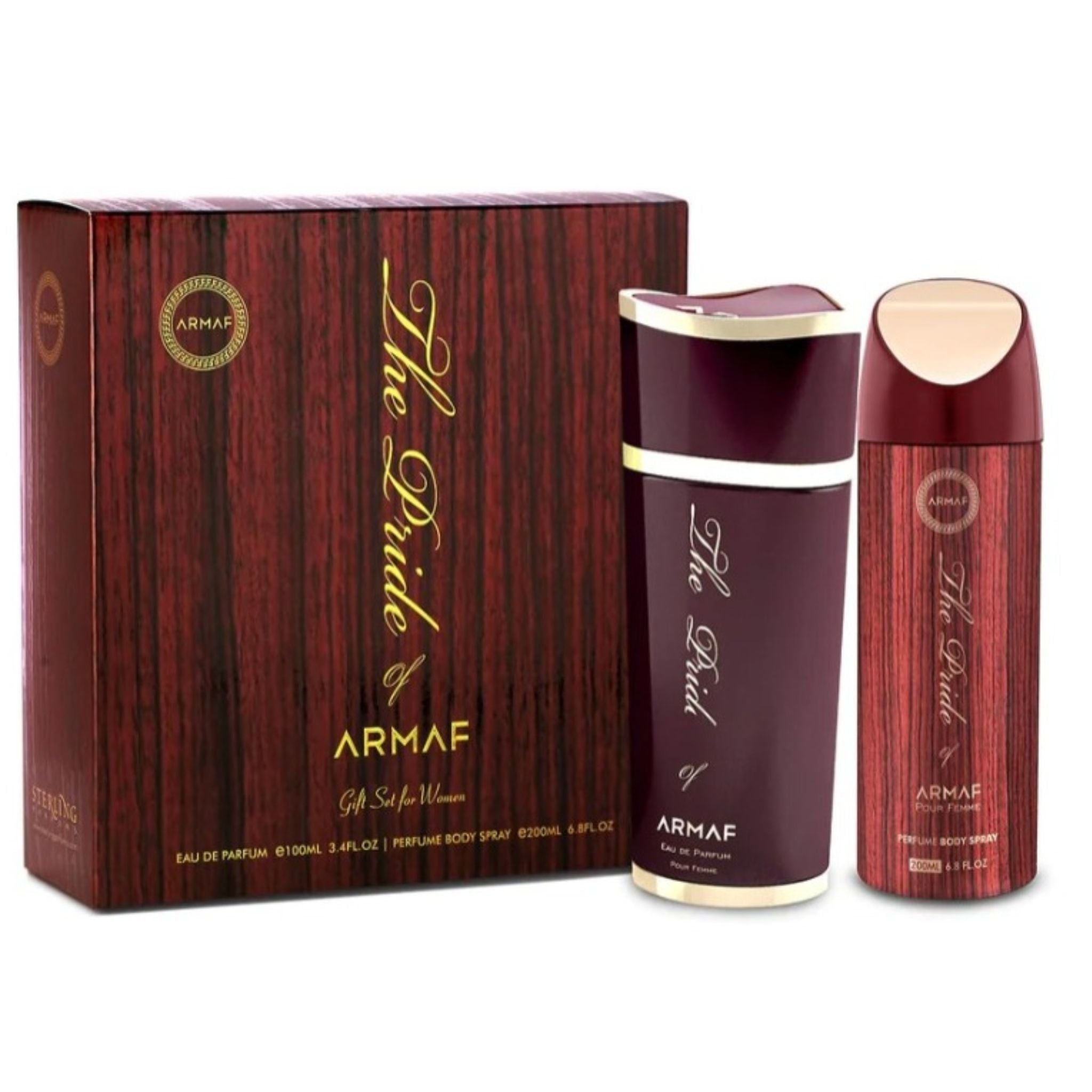 Armaf The Pride 2-Piece Set 3.6oz Women EDP Spray by Armaf