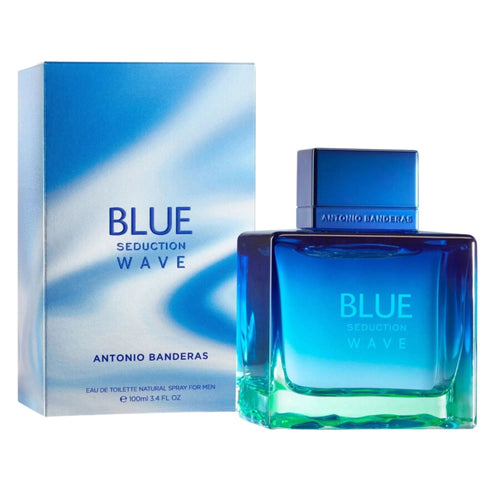 Antonio Banderas Blue Seduction Wave 3.4oz Men EDT by Antonio Banderas
