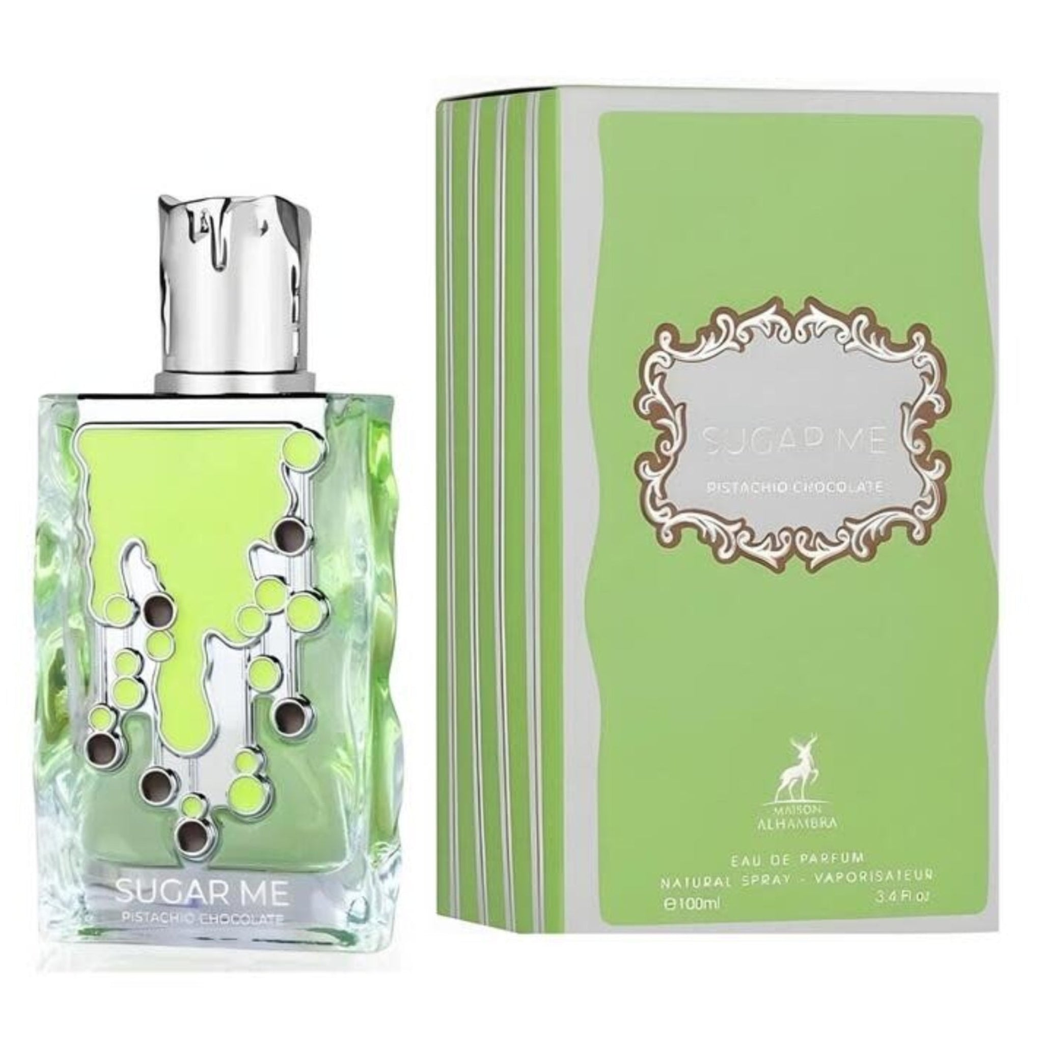 Maison Alhambra Sugar Me Pistachio Chocolate 3.4oz Unisex EDP Spray by Maison Alhambra