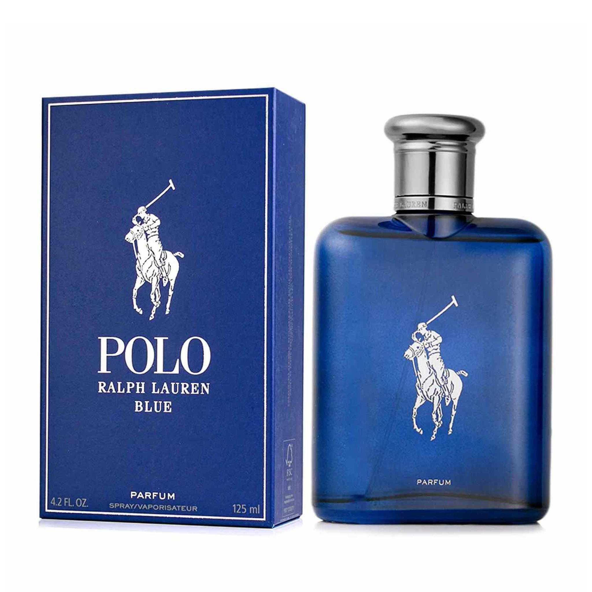 Ralph Lauren Polo Blue Parfum 4.2oz Men Spray by Ralph Lauren