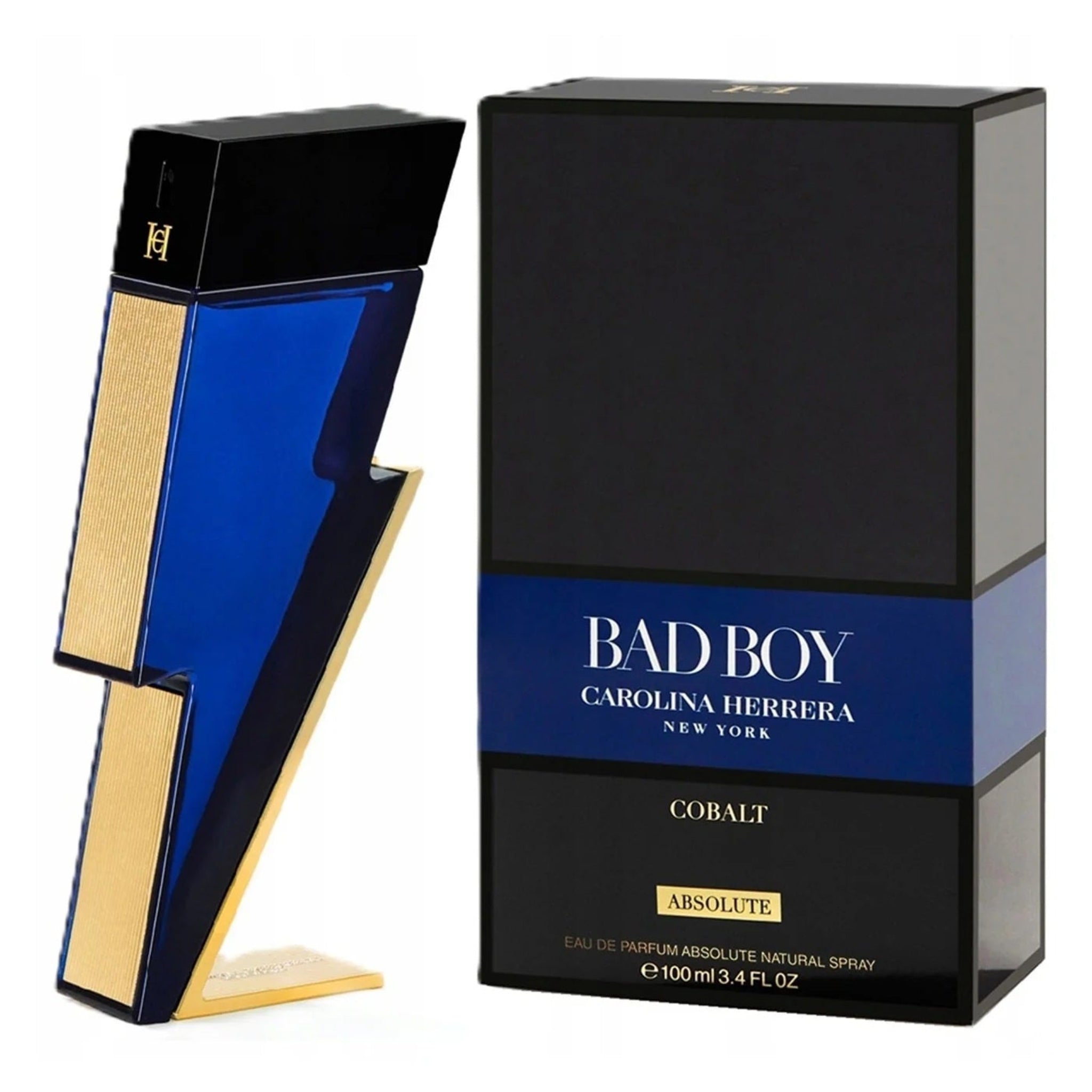 Carolina Herrera Bad Boy Cobalt Absolute 3.4oz Men EDP Spray by Carolina Herrera