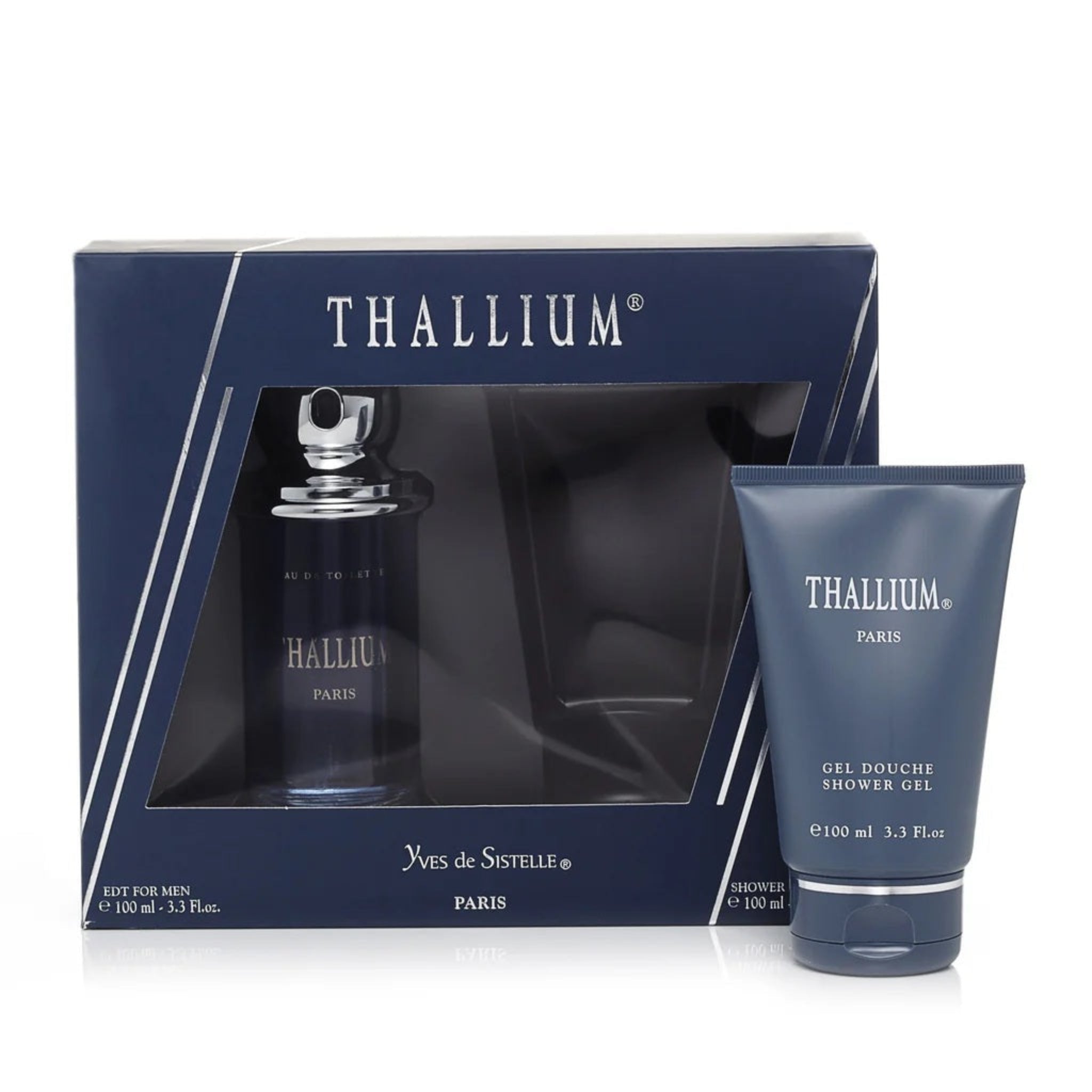Yves de Sistelle Thallium 2-Piece Set 3.4oz Men EDT Spray by Yves Sistelle