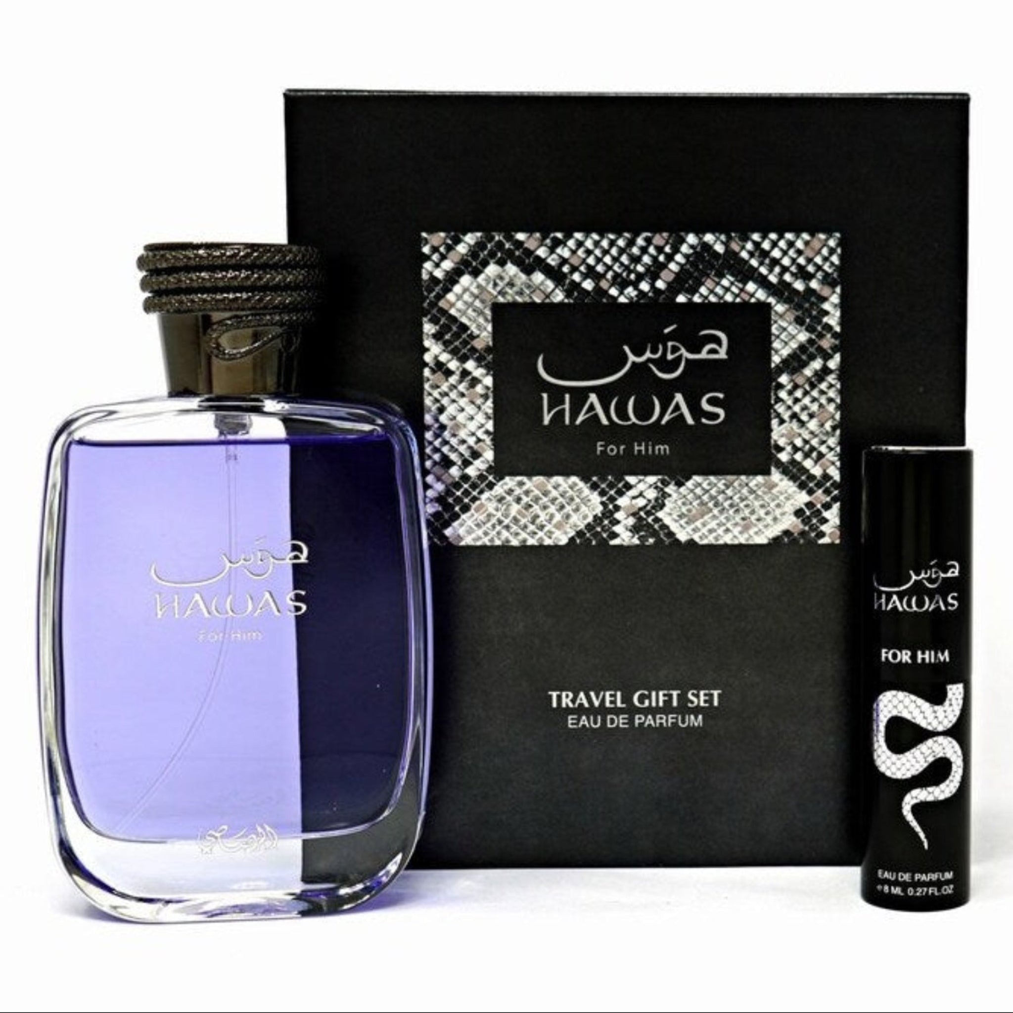 Rasasi Hawas 2-Piece Set 3.38oz Men EDP Spray by Rasasi