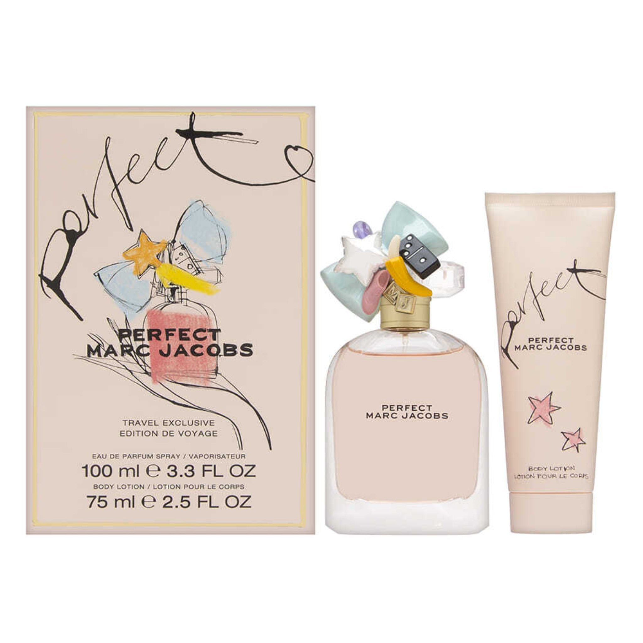 Marc Jacobs Perfect 2-Piece Set 3.4oz Women EDP Spray by Marc Jacobs