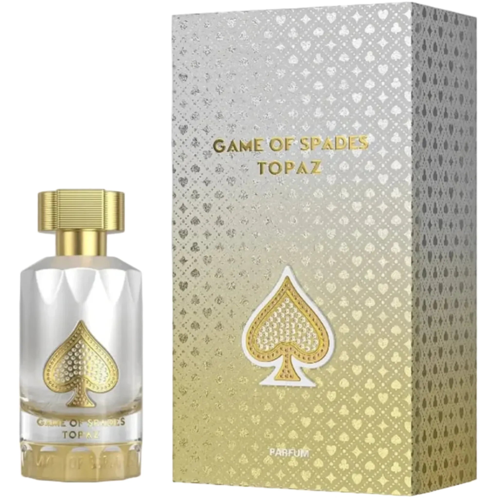 Game of Spades Topaz Parfum By Jo Milano 3.4oz Unisex Parfum Spray