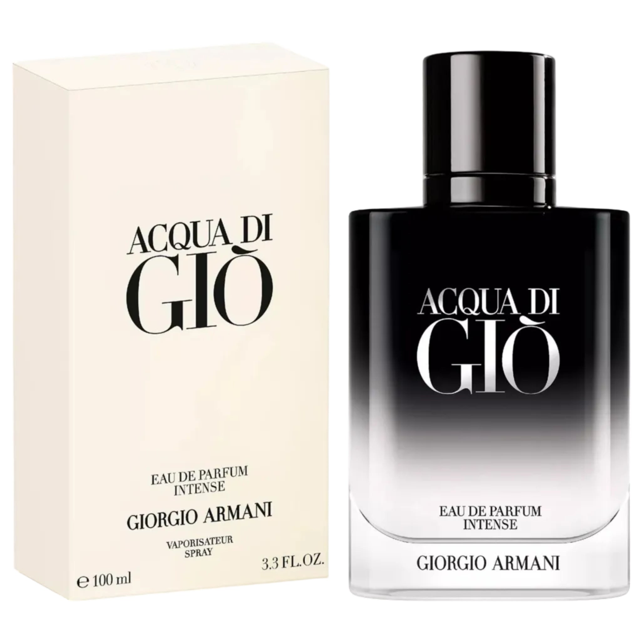 Acqua Di Gio Parfum Intense By Giorgio Armani 3.3oz For Men EDP Spray