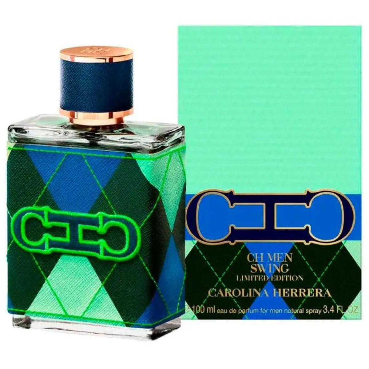 CH Men Swing by Carolina Herrera 3.4oz Men EDP Spray