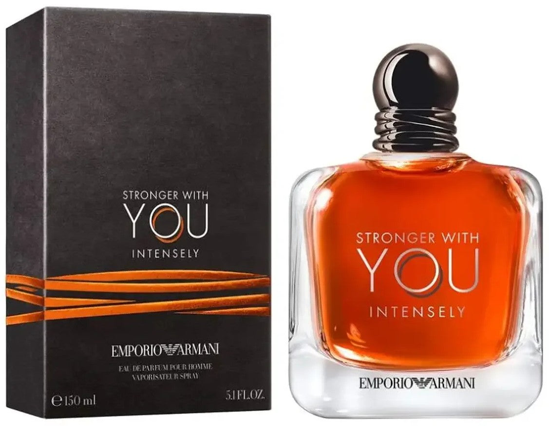 Stronger With You Intensely By Giorgio Armani 5.0oz For Men EDP Spray