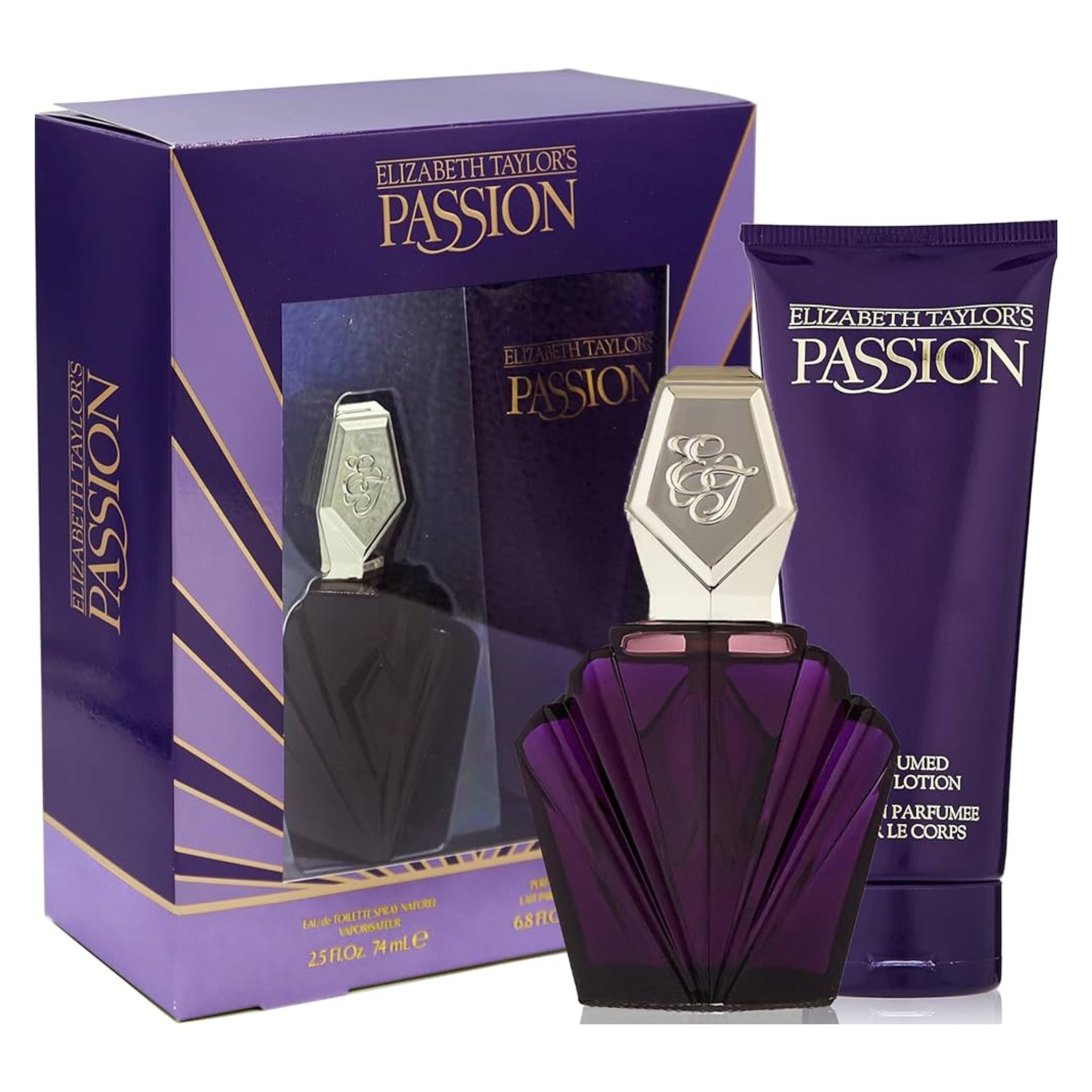 Passion 2-Piece Set By Elizabeth Taylor 2.5oz For Women EDT Spray