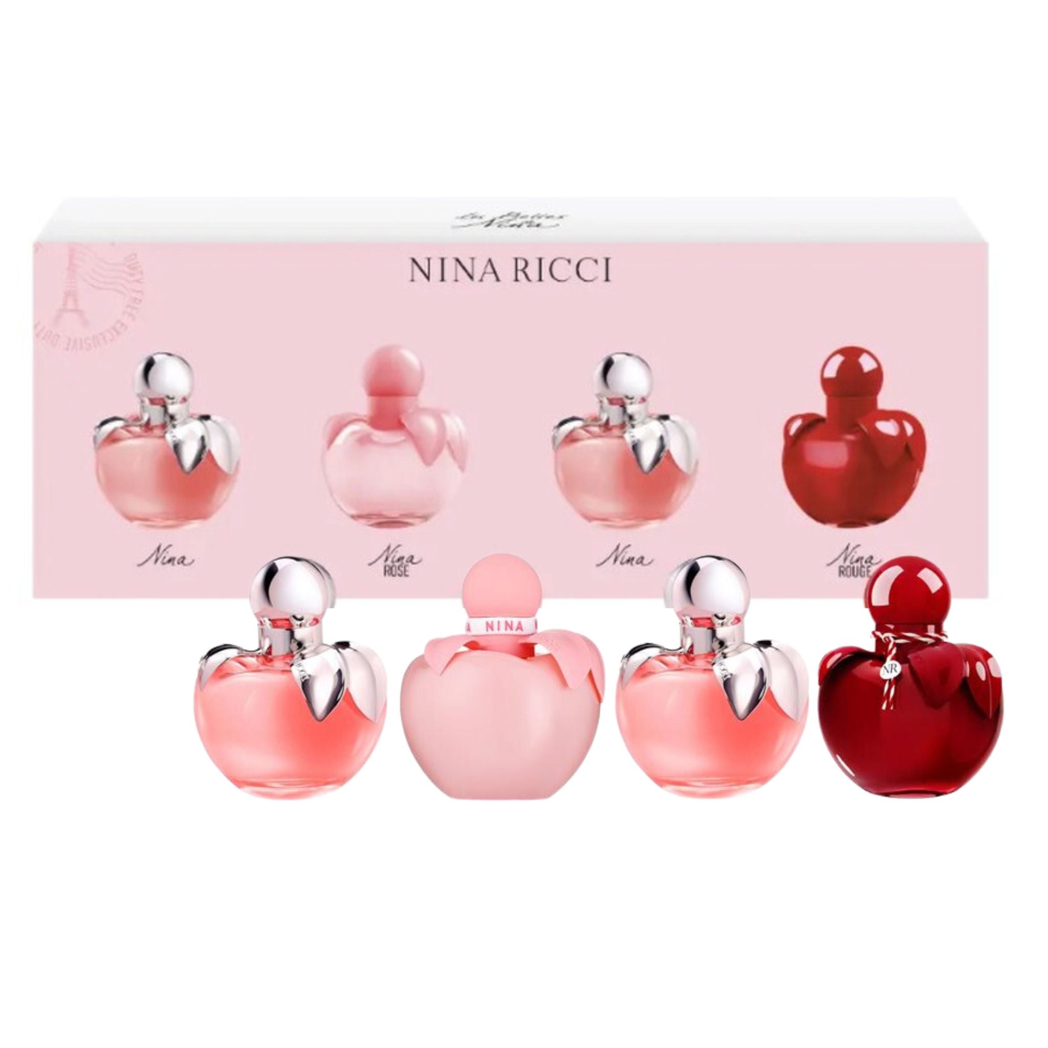 Nina Ricci Mini 4-Piece Set O.14oz Women EDT Spray by Nina Ricci