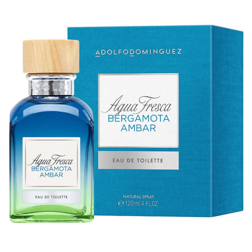 Adolfo Dominguez Agua Fresca Bergamota 4.0oz Men EDT Spray by Adolfo Dominguez