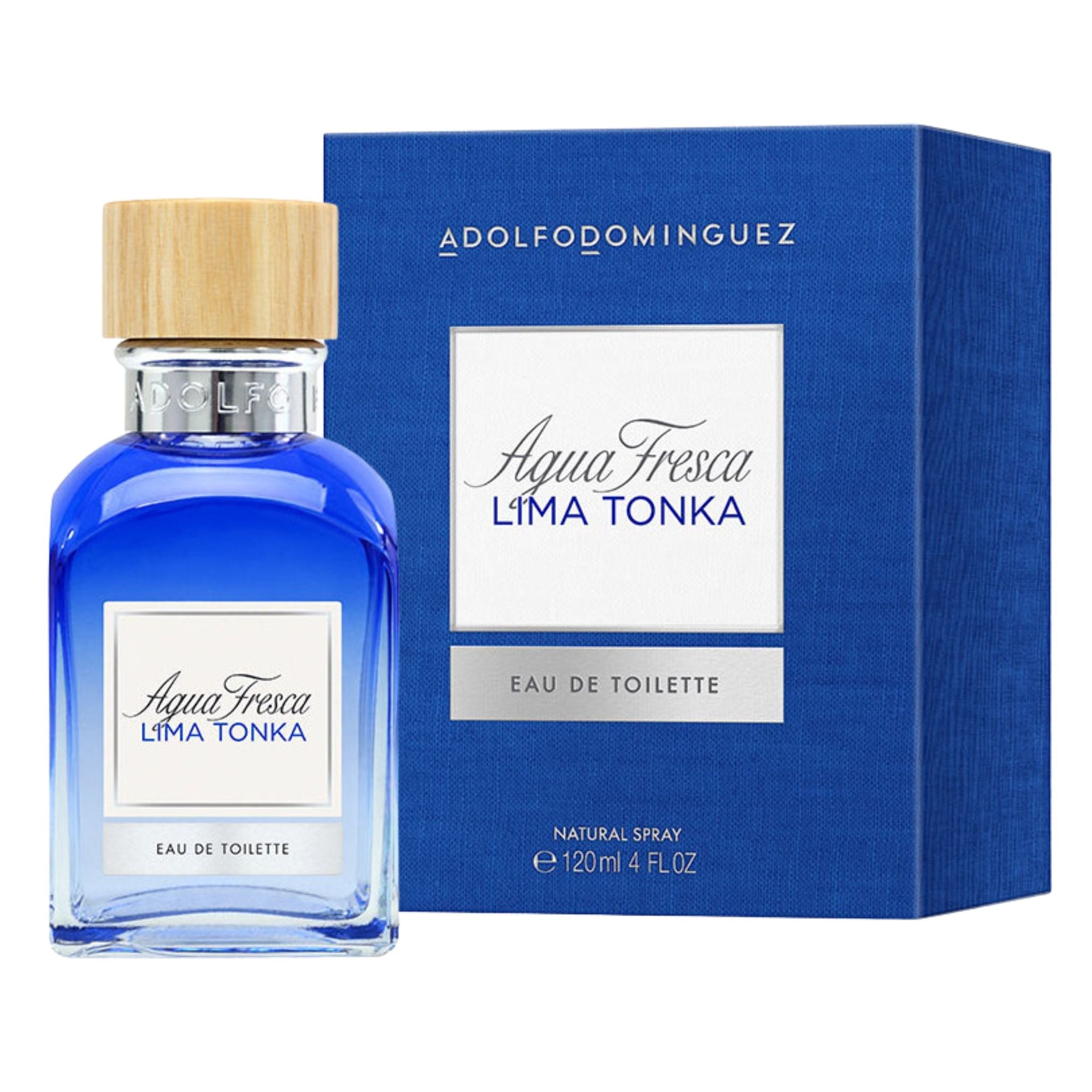 Adolfo Dominguez Agua Fresca Lima Tonka 4.0oz Men EDT Spray by Adolfo Dominguez