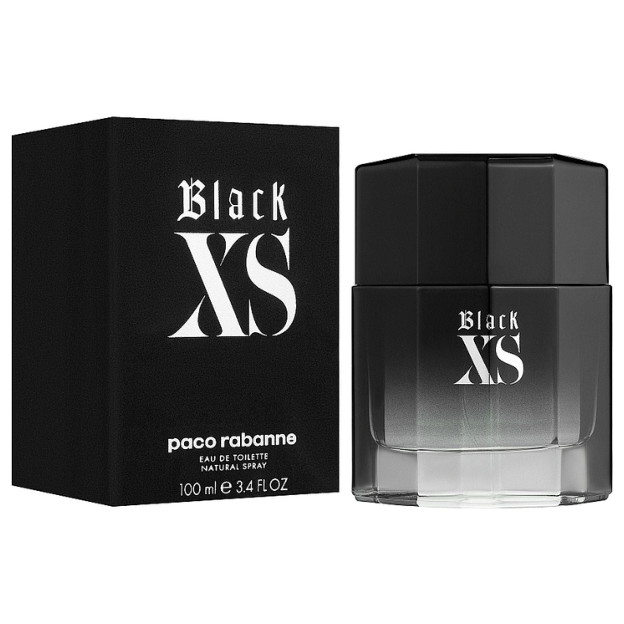 XS Black 3.4oz Men EDT Spray by Paco Rabanne