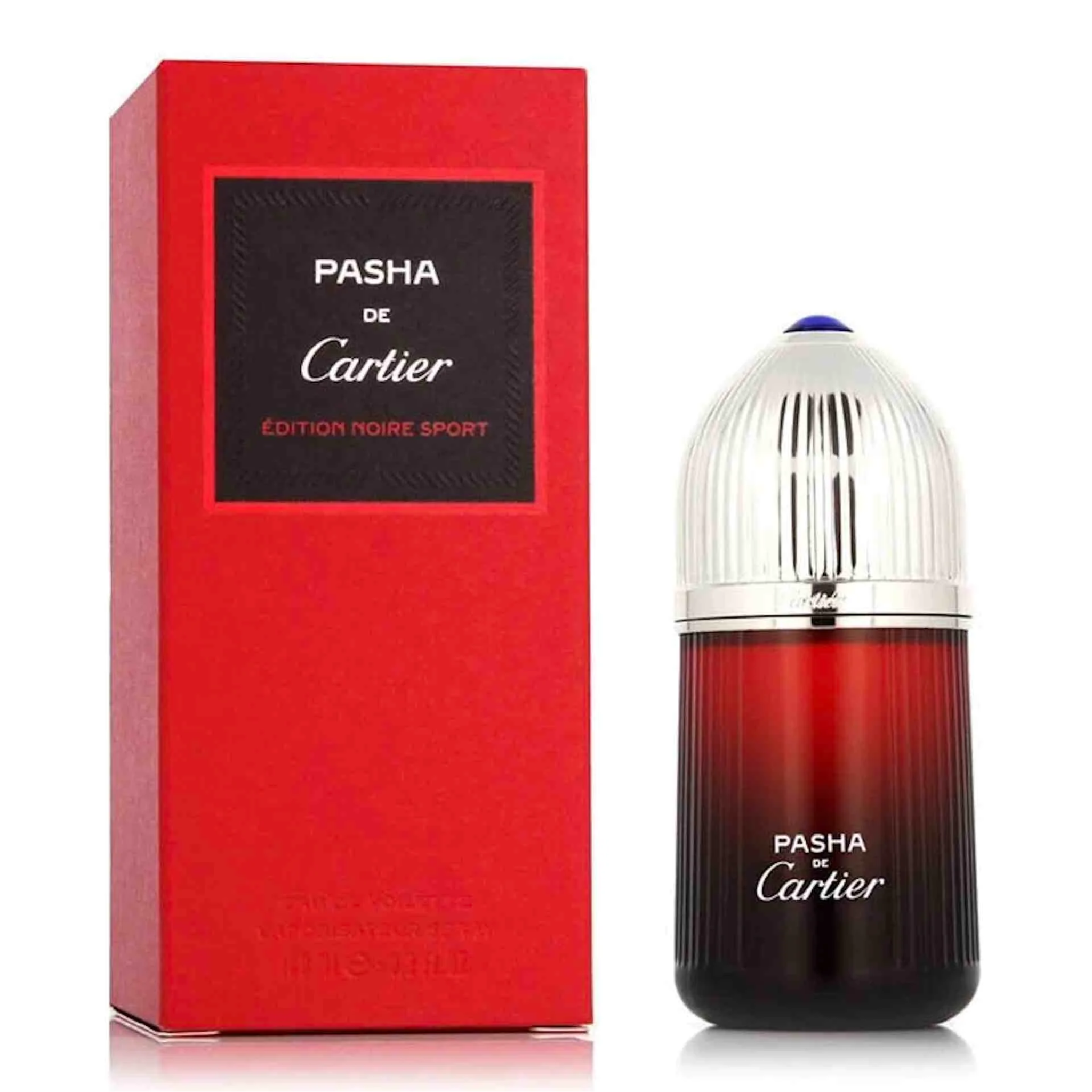 Pasha Noir Sport By Cartier 3.3oz For Men EDT Spray