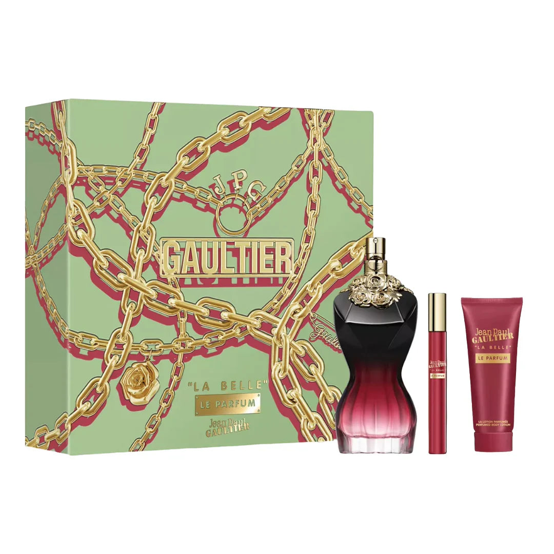 Jean Paul Gaultier Belle Le Parfum 3-Piece Set 3.4oz Women EDP Spray by Jean Paul Gaultier