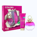 Benetton Color Pink 2-Piece Set 2.7oz Women EDT by Benetton