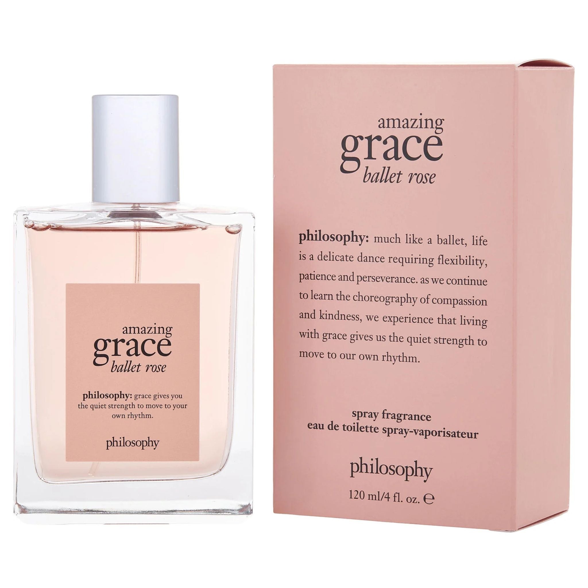 Philosophy Amazing Grace Ballet Rose 4.0oz Women EDT Spray by Philosophy