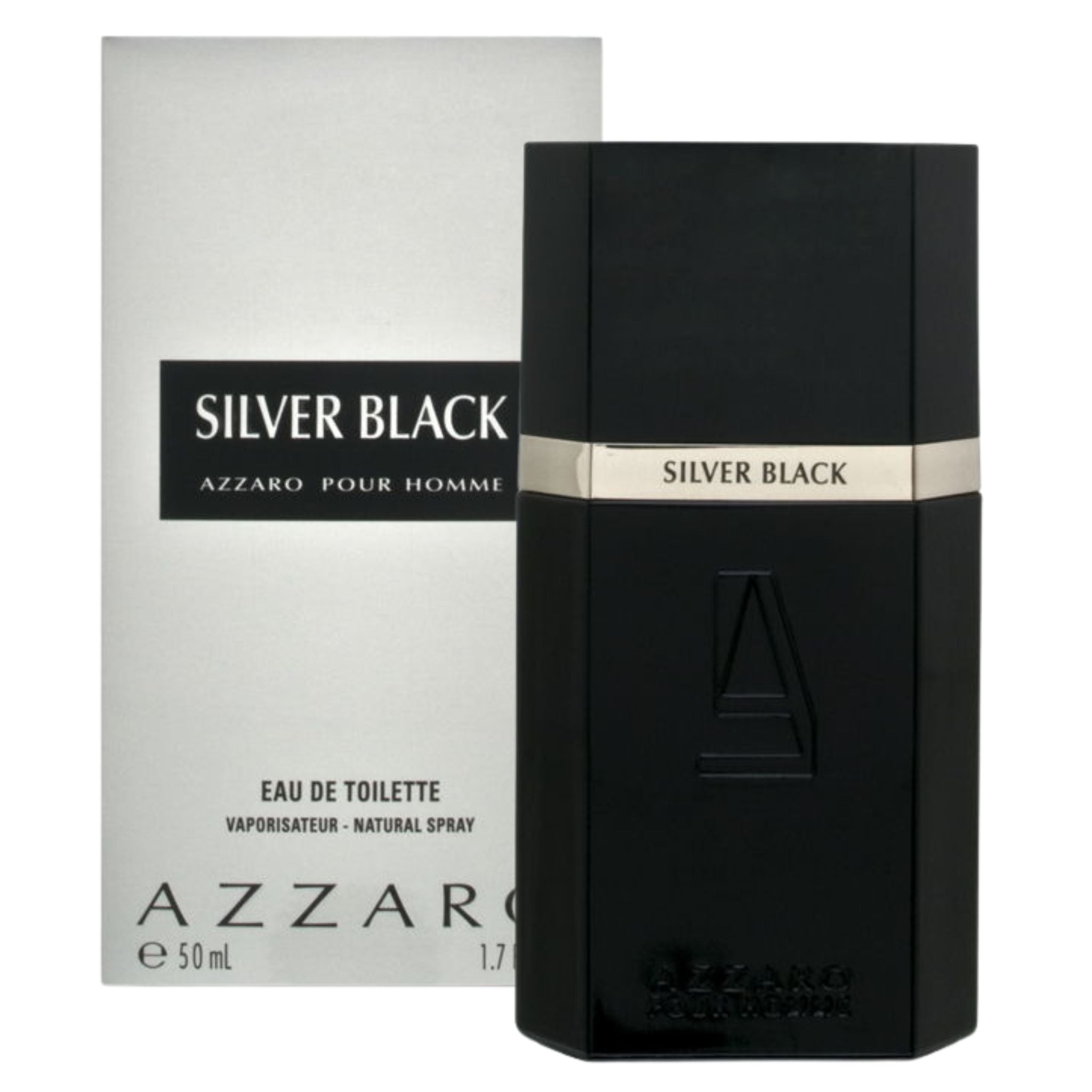 Azzaro Silver Black 1.7oz Men EDT by Azzaro