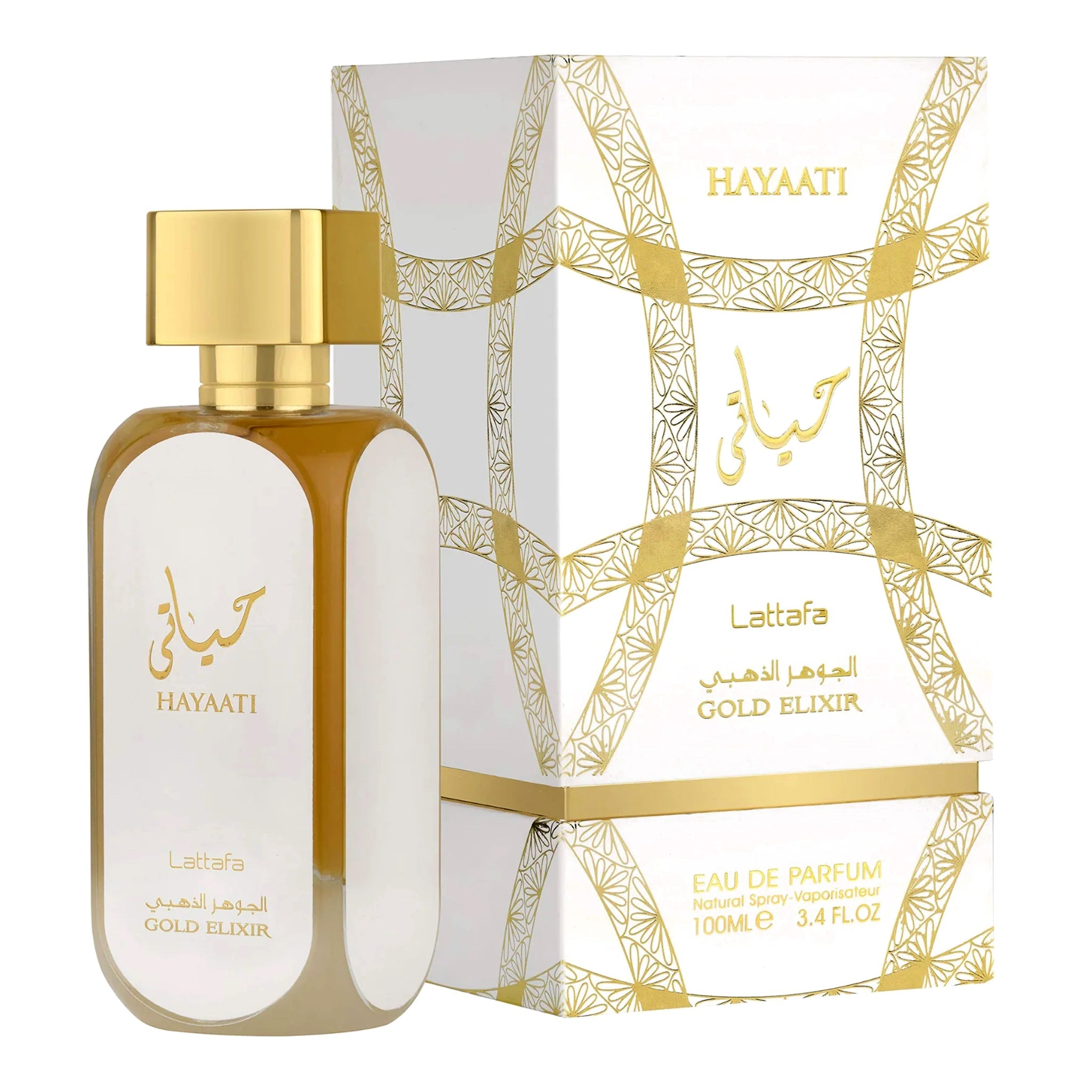 Lattafa Hayaati Gold Elixir 3.4oz Unisex EDP Spray by Lattafa