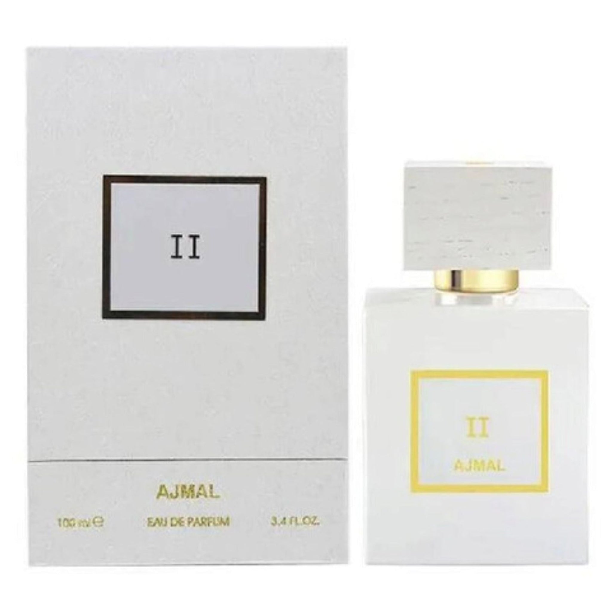Ajmal White II 3.4oz Unisex EDP Spray by Ajmal