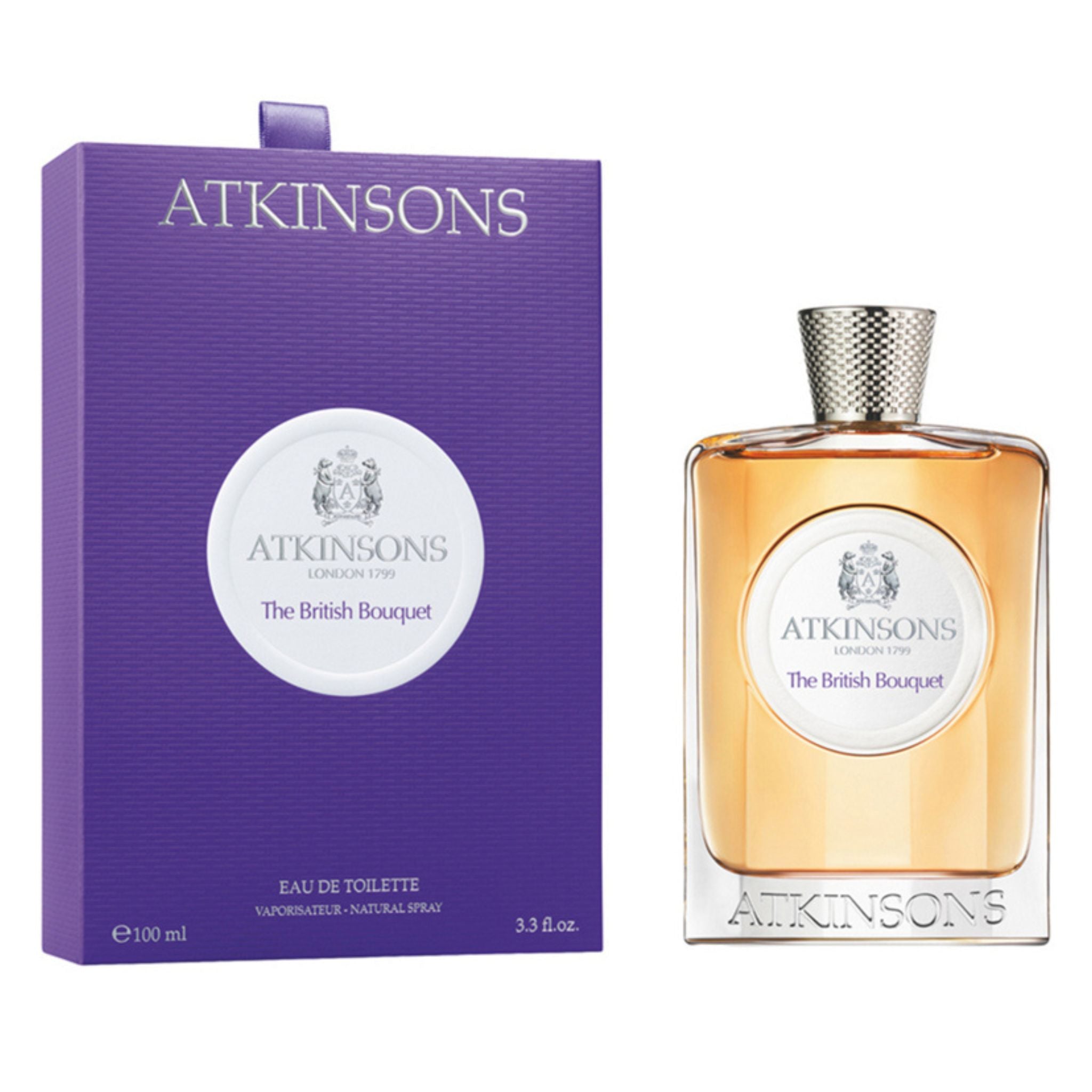 Atkinson British Bouquet 3.3oz Unisex EDT Spray by Atkinsons